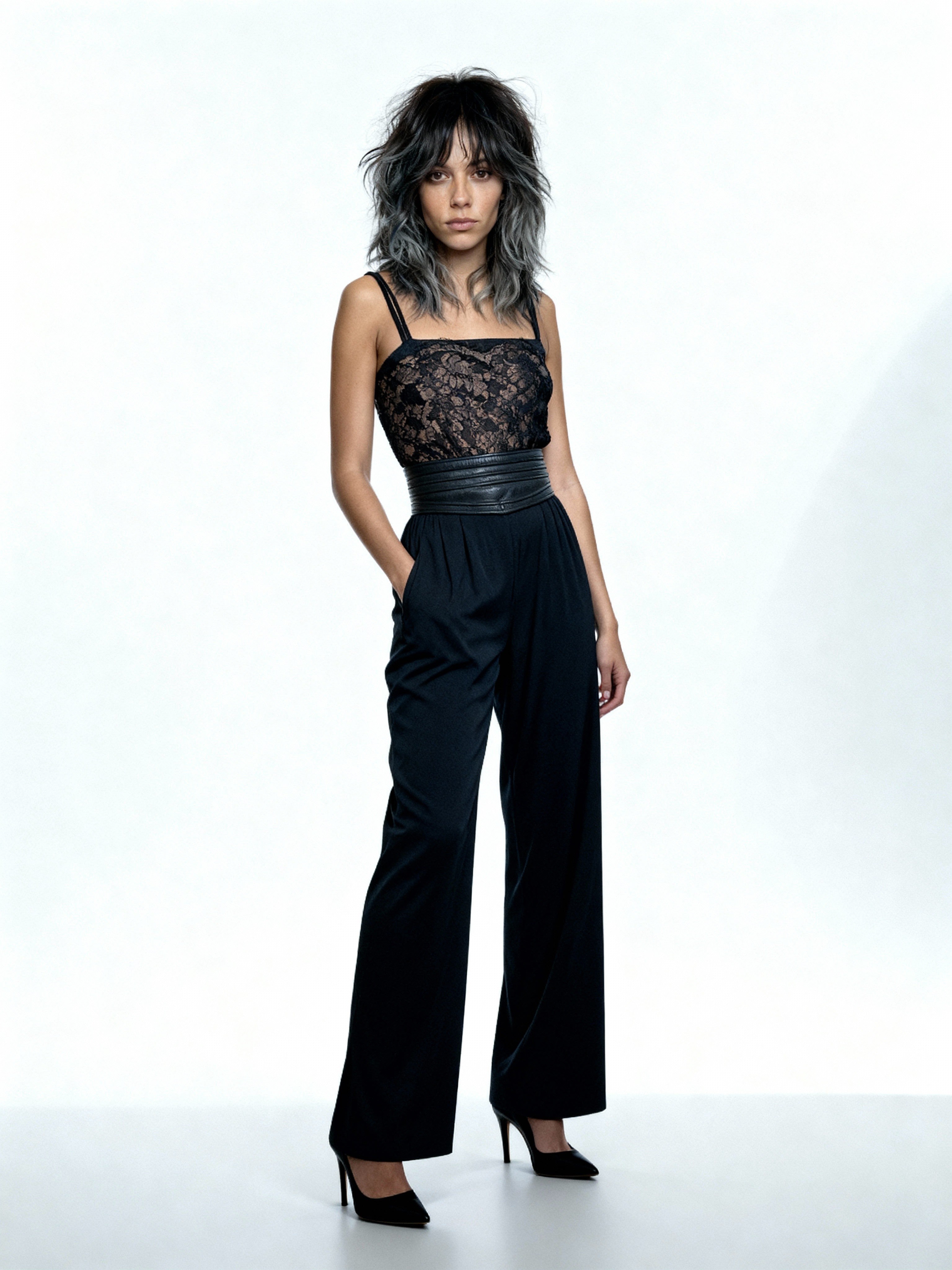 Vintage 1980S Trouser Jumpsuit UK 12 -14