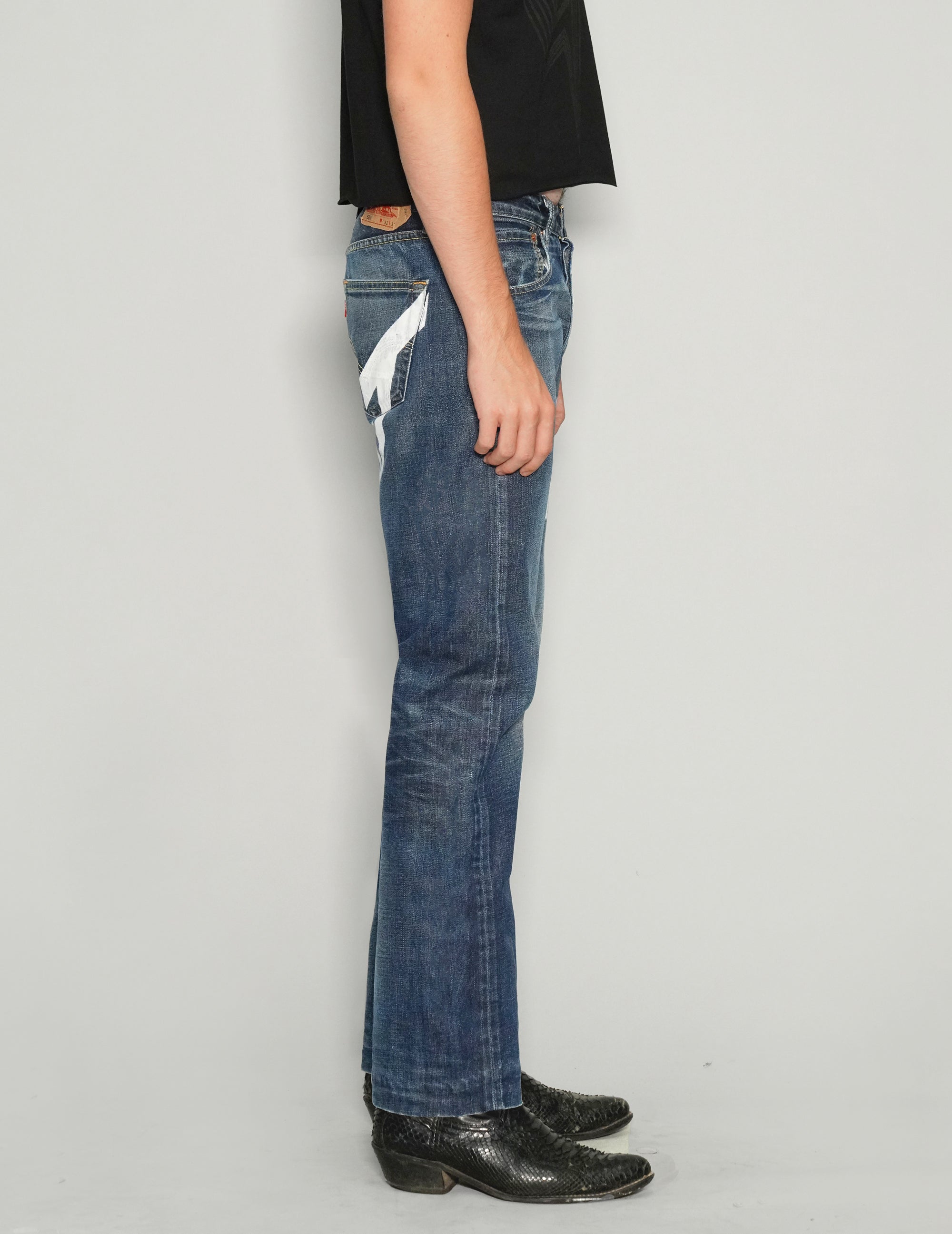 'Saint' Jeans in Blue