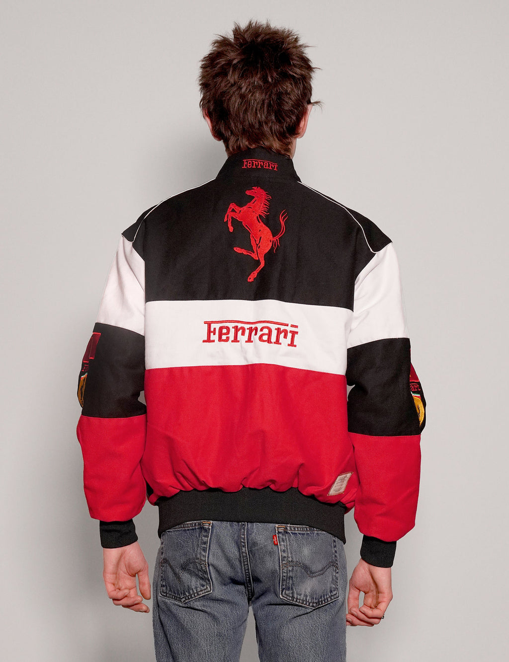 Red Ferrari Racing Jacket