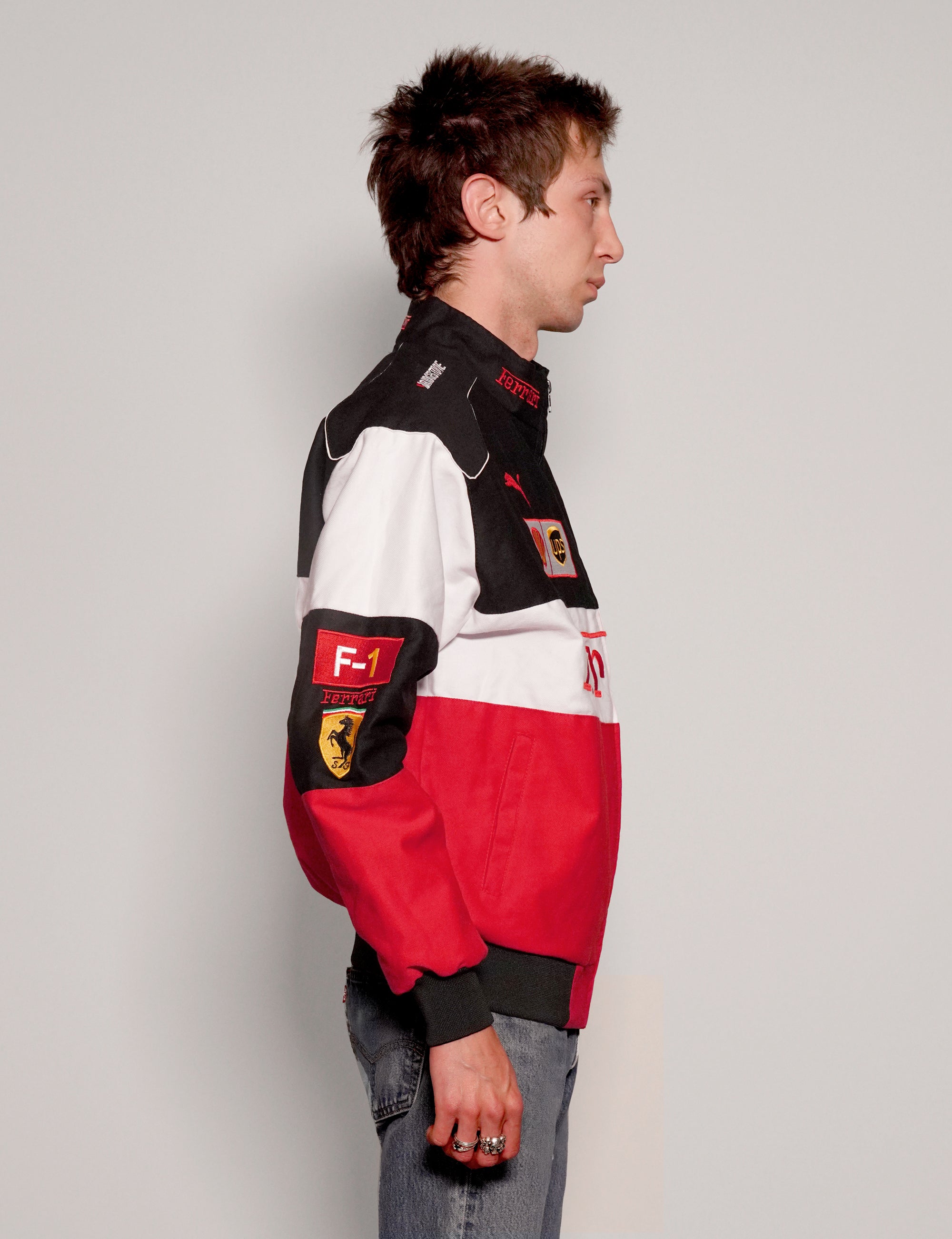 Red Ferrari Racing Jacket