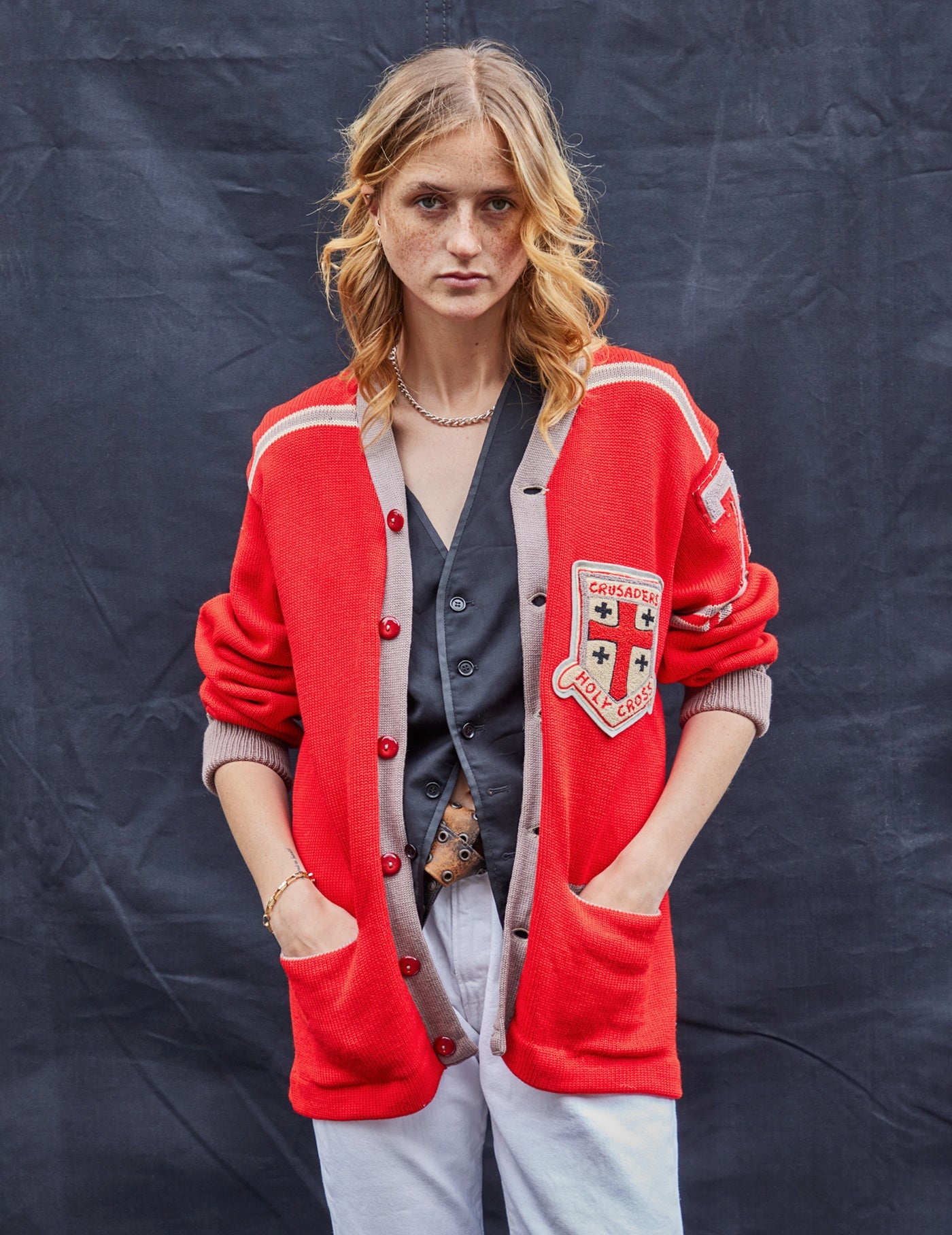 Vintage Crusader Cardigan