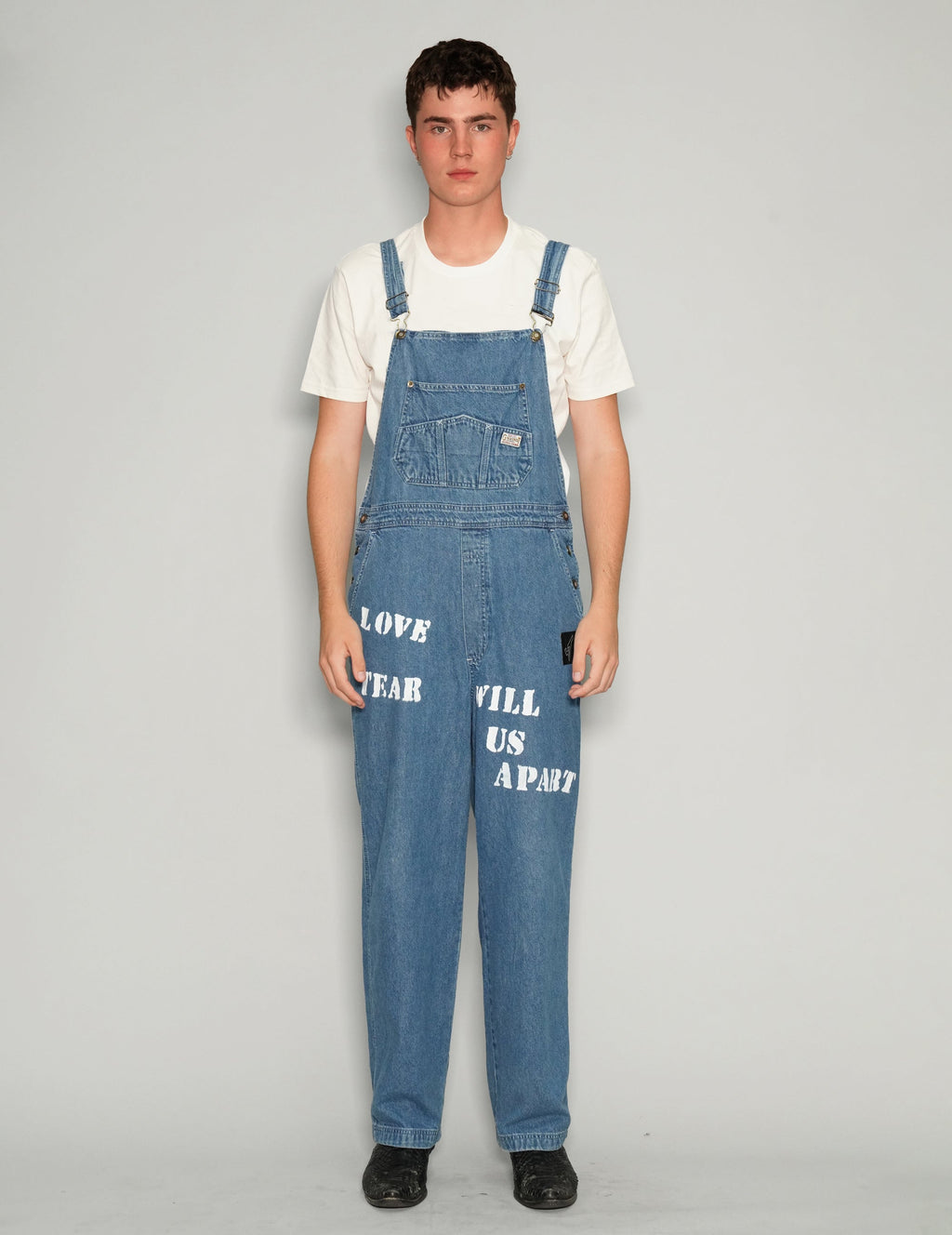 'Love Will Tear Us Apart' Dungarees
