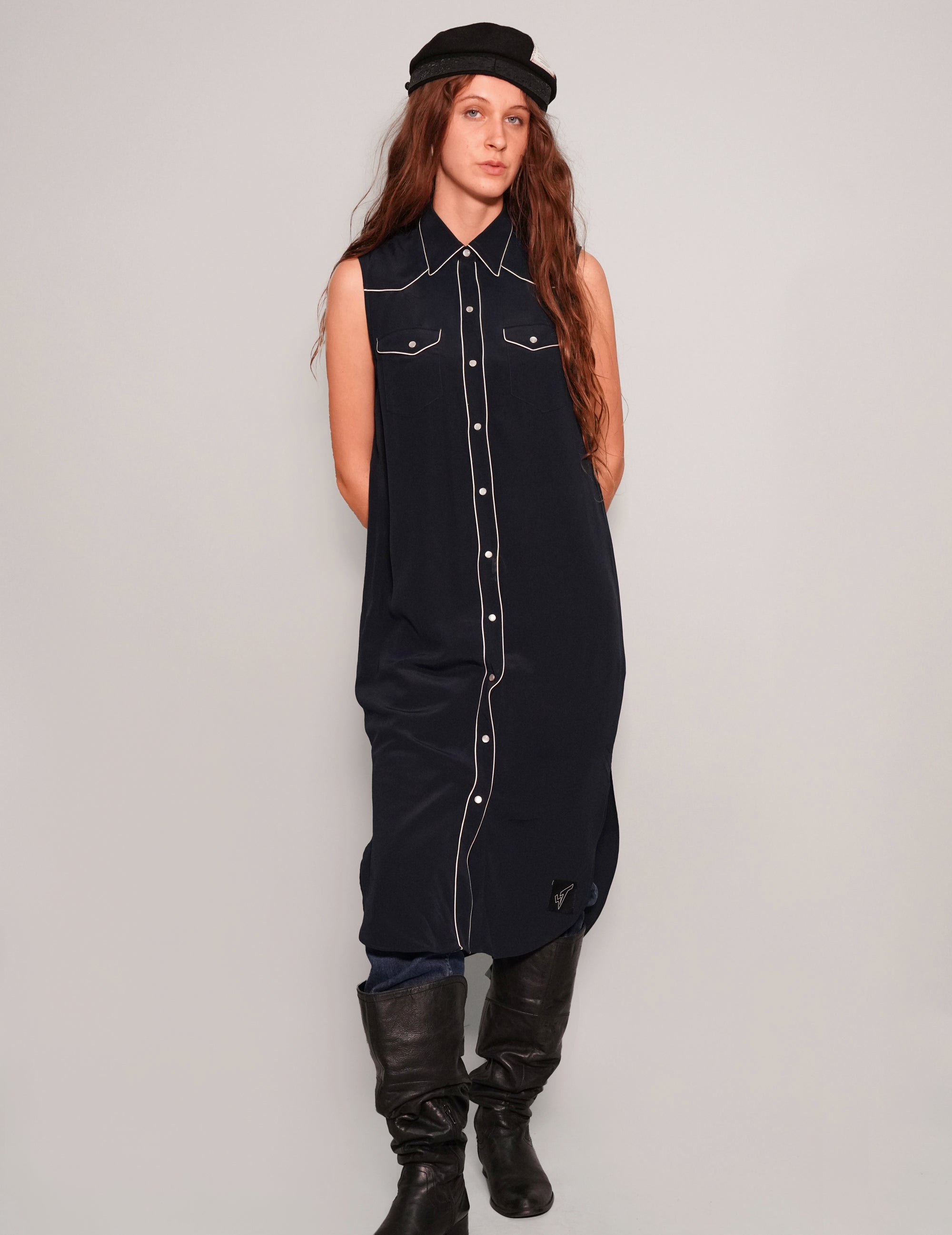 Western Shirt Dress