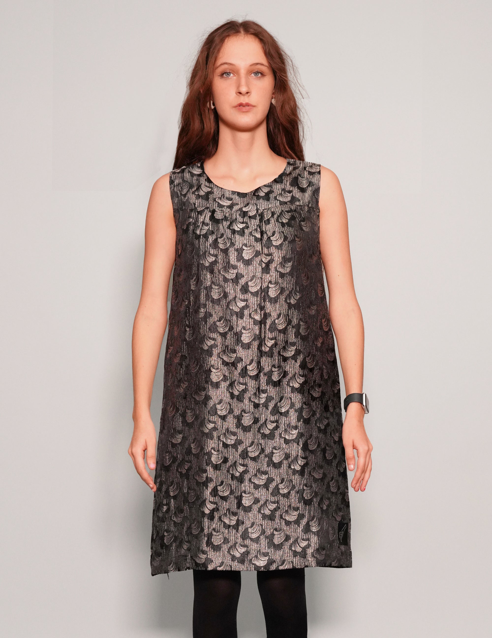 Shell-Patterned Dress