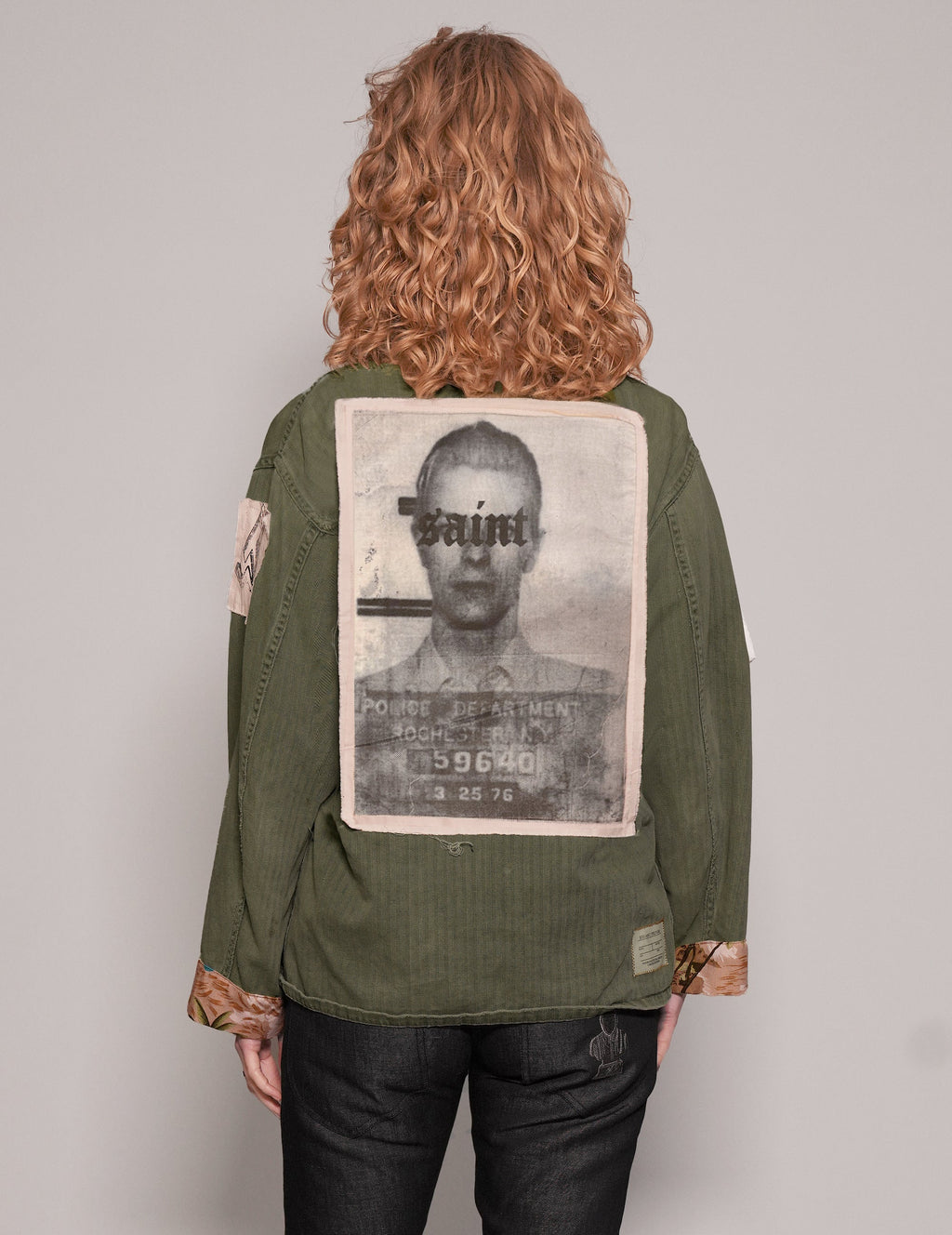 'Saint' Patched Field Shirt