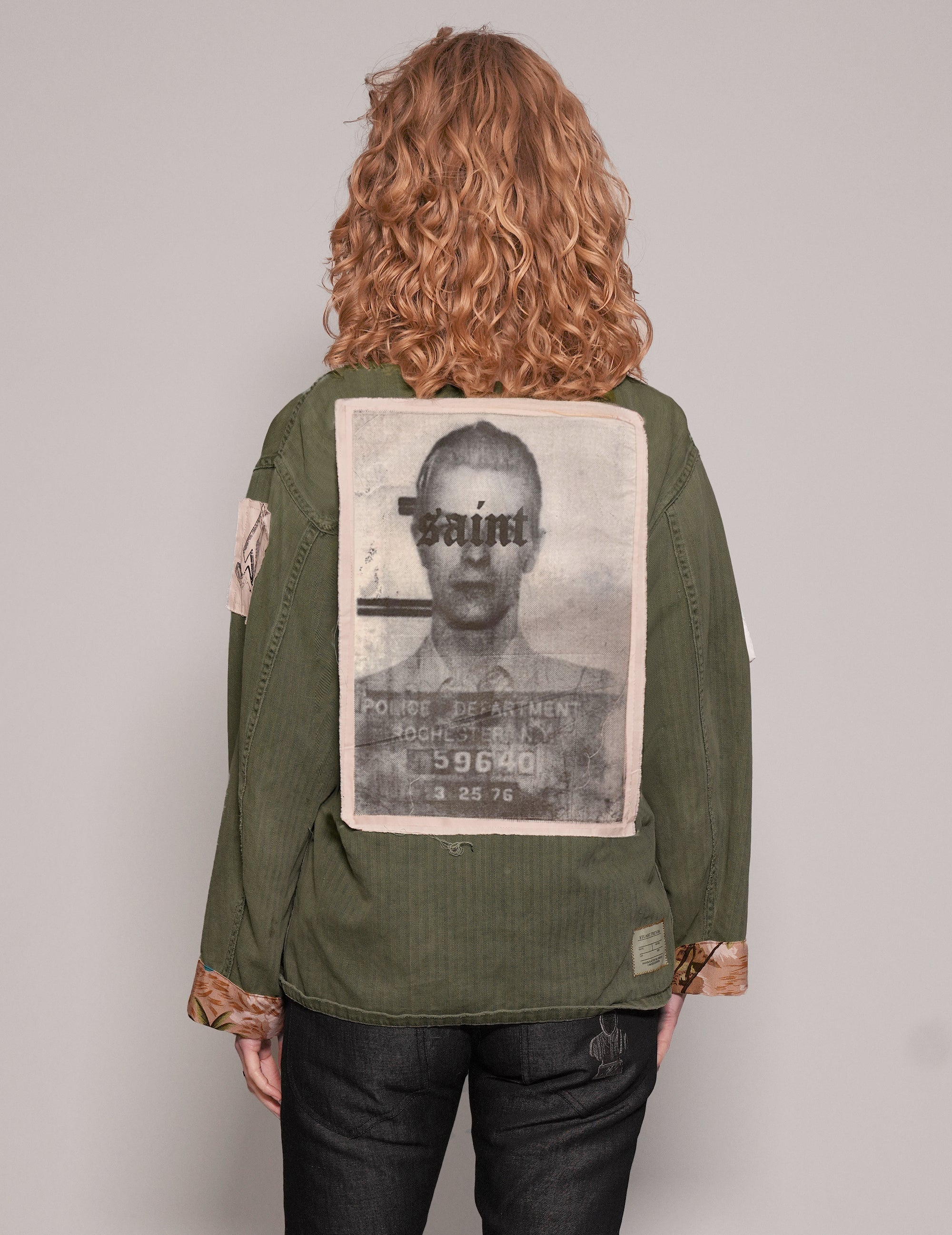 'Saint' Patched Field Shirt