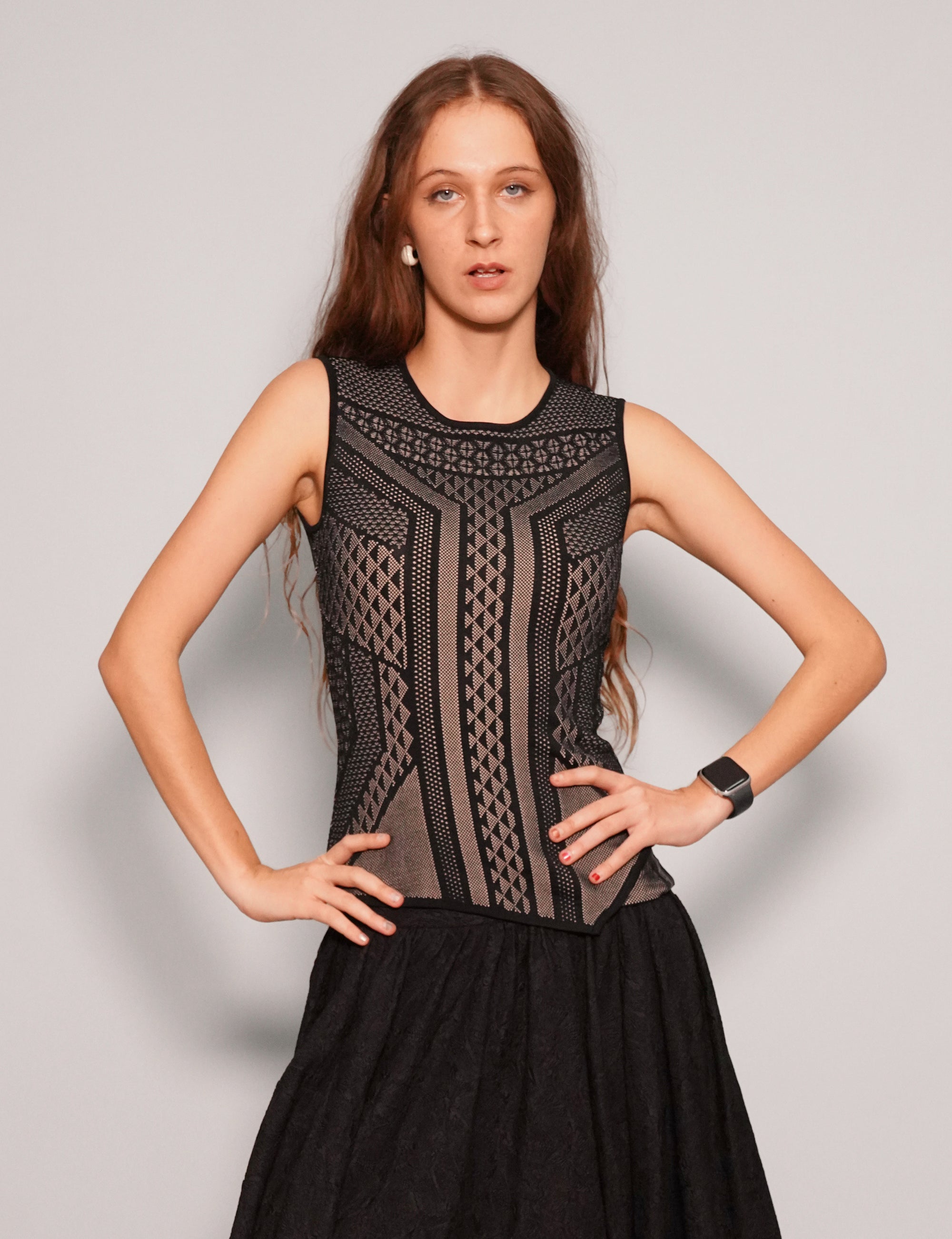 Vintage Two-Tone Vest