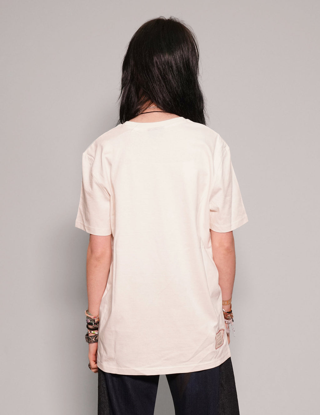 'The King' T-Shirt in Ecru