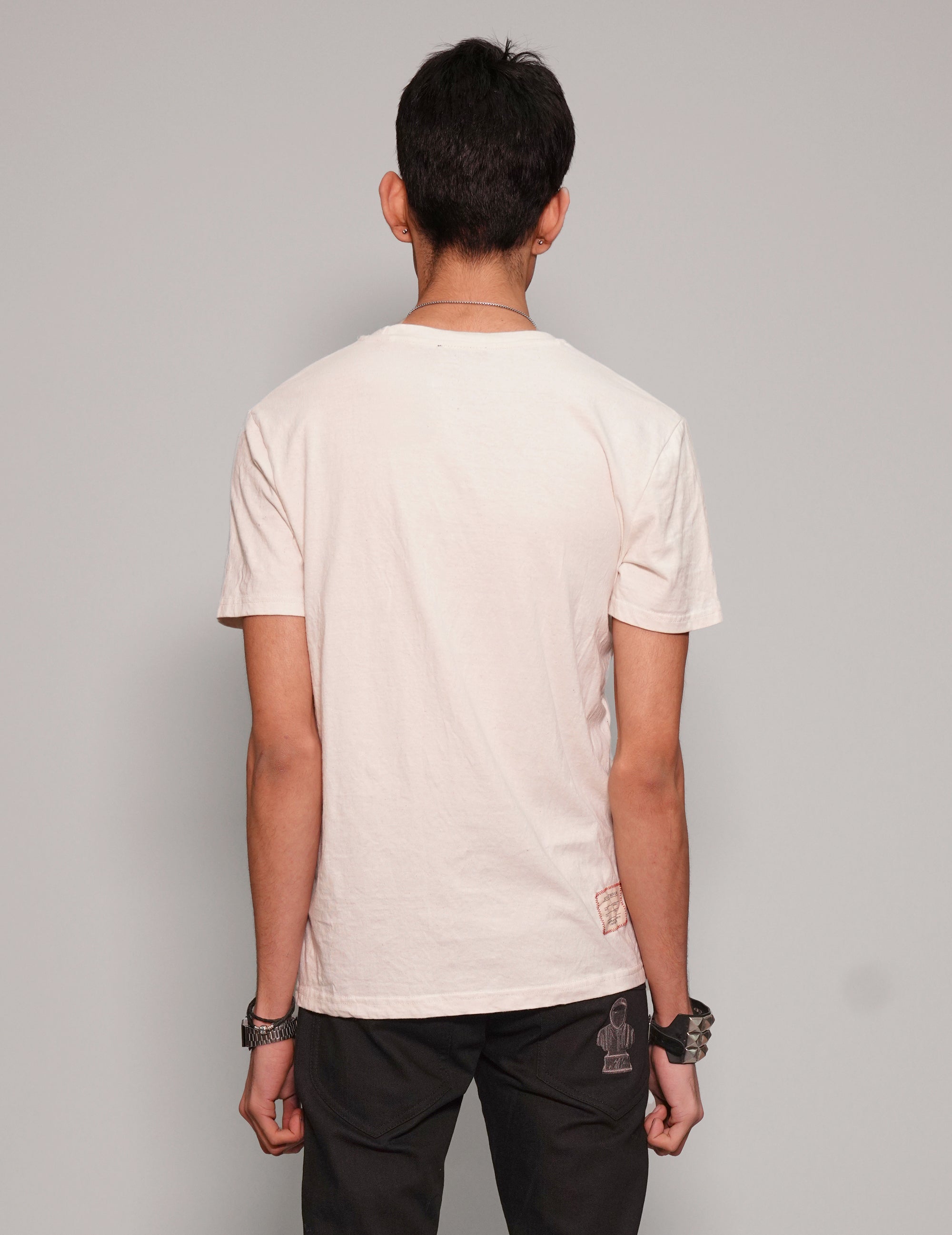 'Godfather' T-Shirt in Ecru