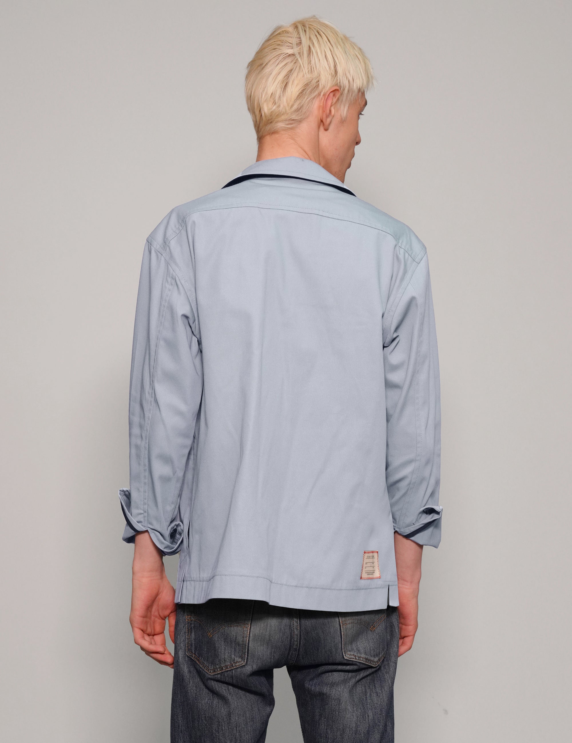 Cotton Workshirt in Baby Blue