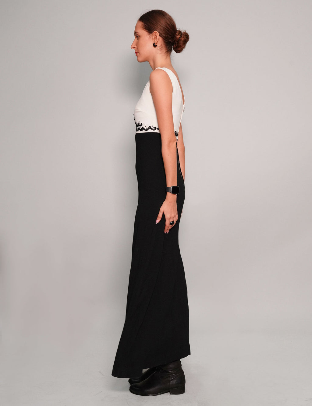 Vintage Two-Tone Sequin Dress