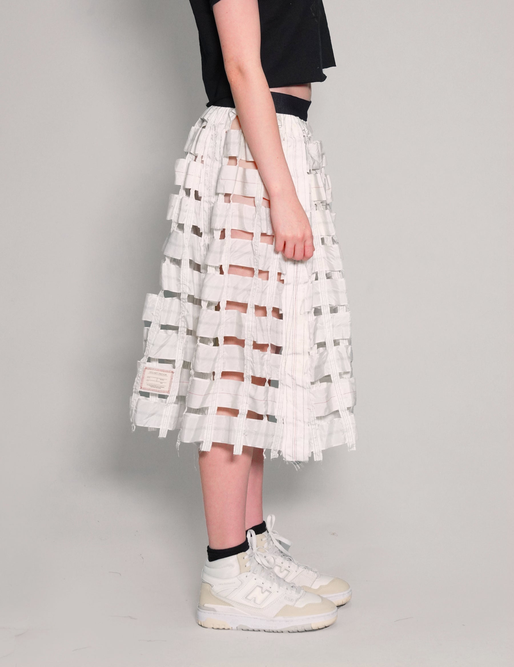 Parachute Skirt - White or Black