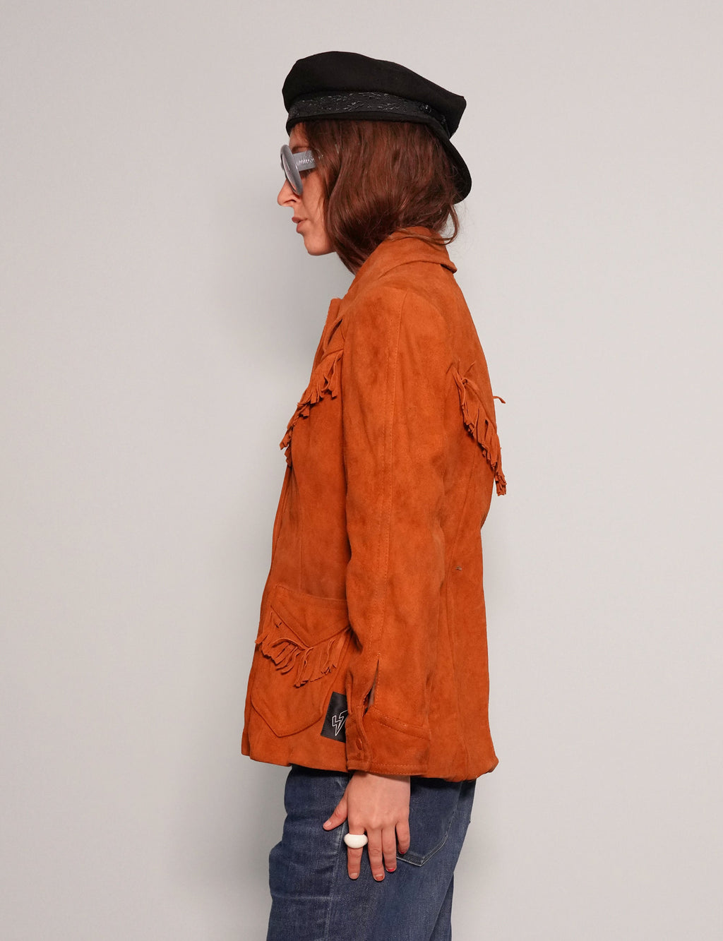 Orange Cowgirl Jacket