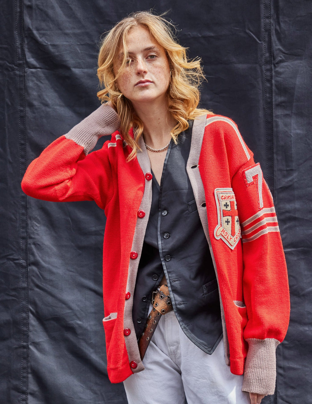 Vintage Crusader Cardigan