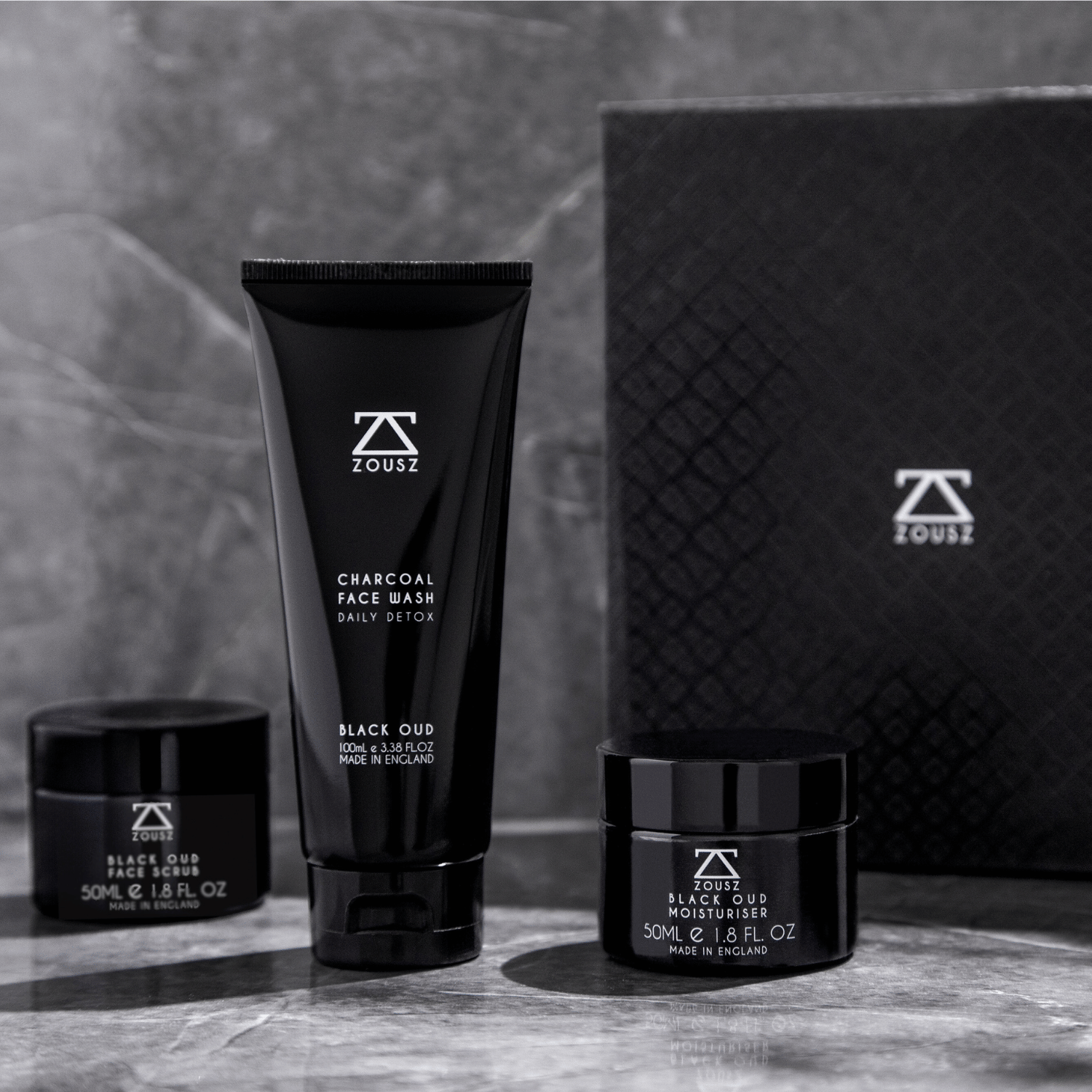 Black Oud Men's Face Care Set