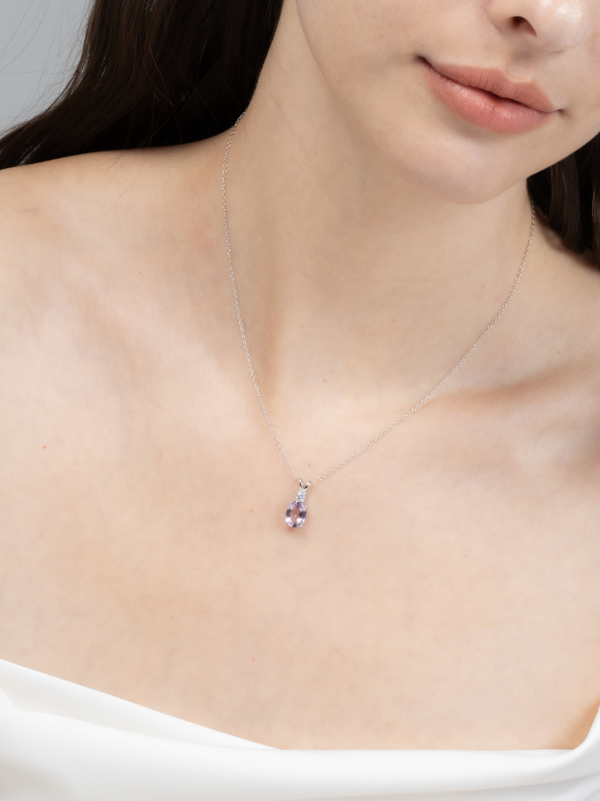 Essential Amethyst Jewellery Set in Sterling Silver