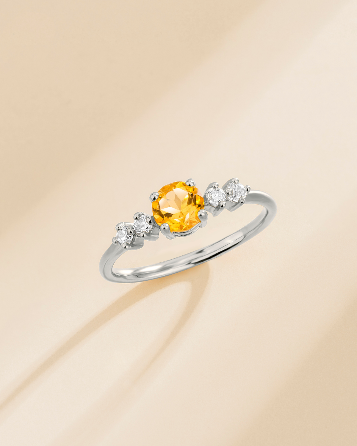 Citrine Everyday Jewellery Gift Set in Sterling Silver