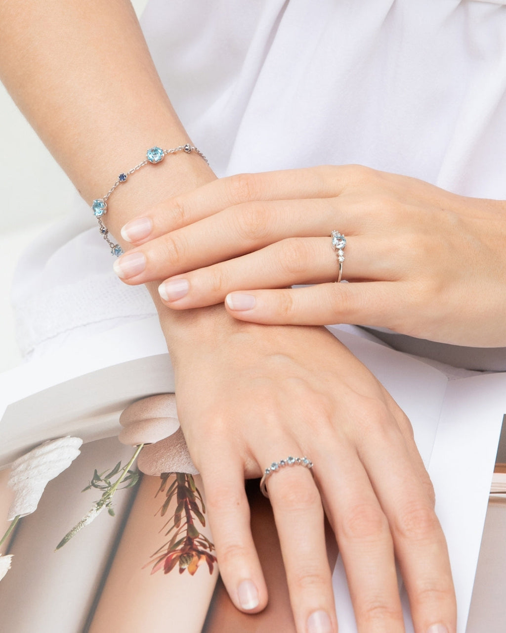 Blue Topaz Everyday Jewellery Gift Set in Sterling Silver