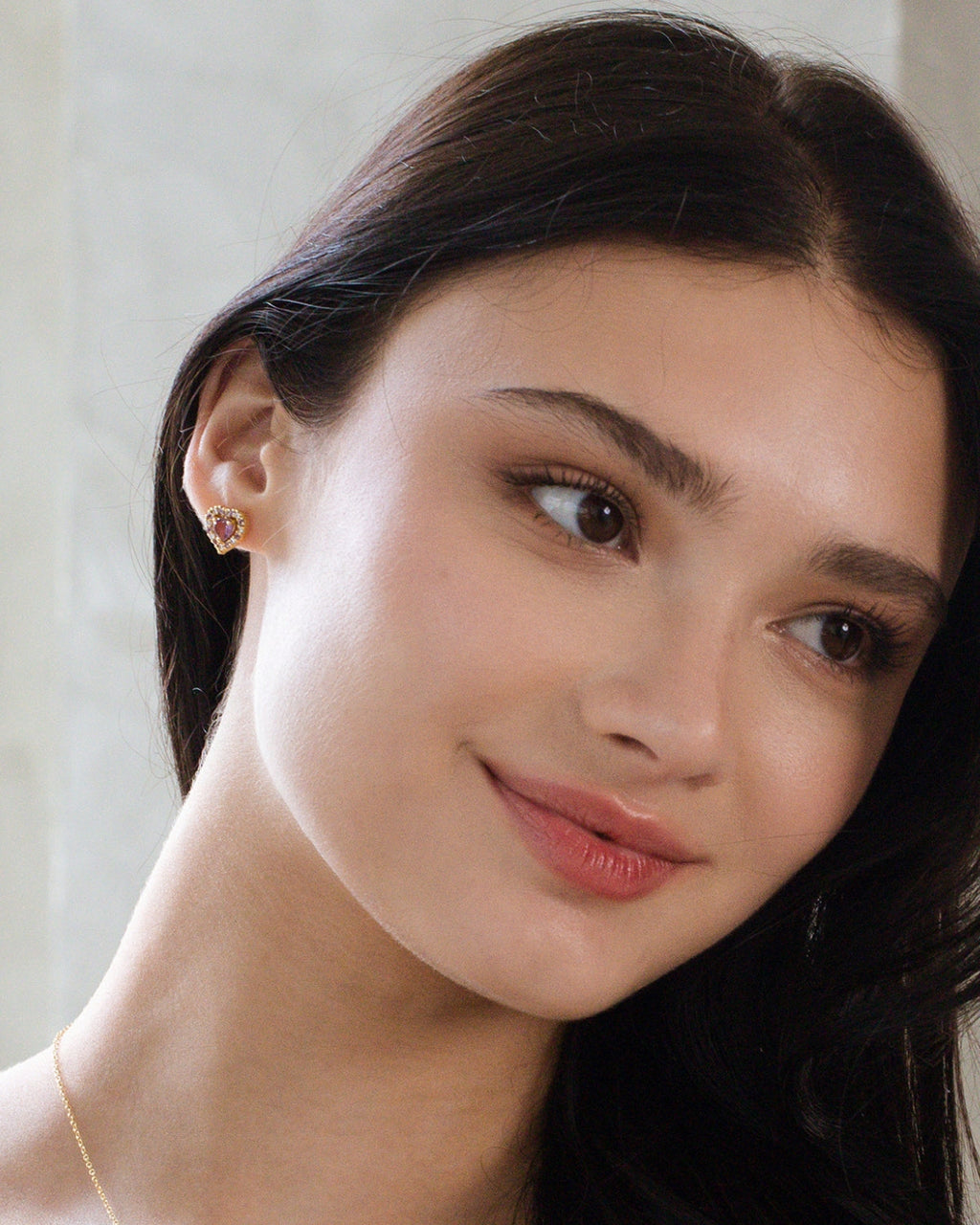 Purple Heart Lavender Amethyst Jewellery Set in 18k Gold Vermeil