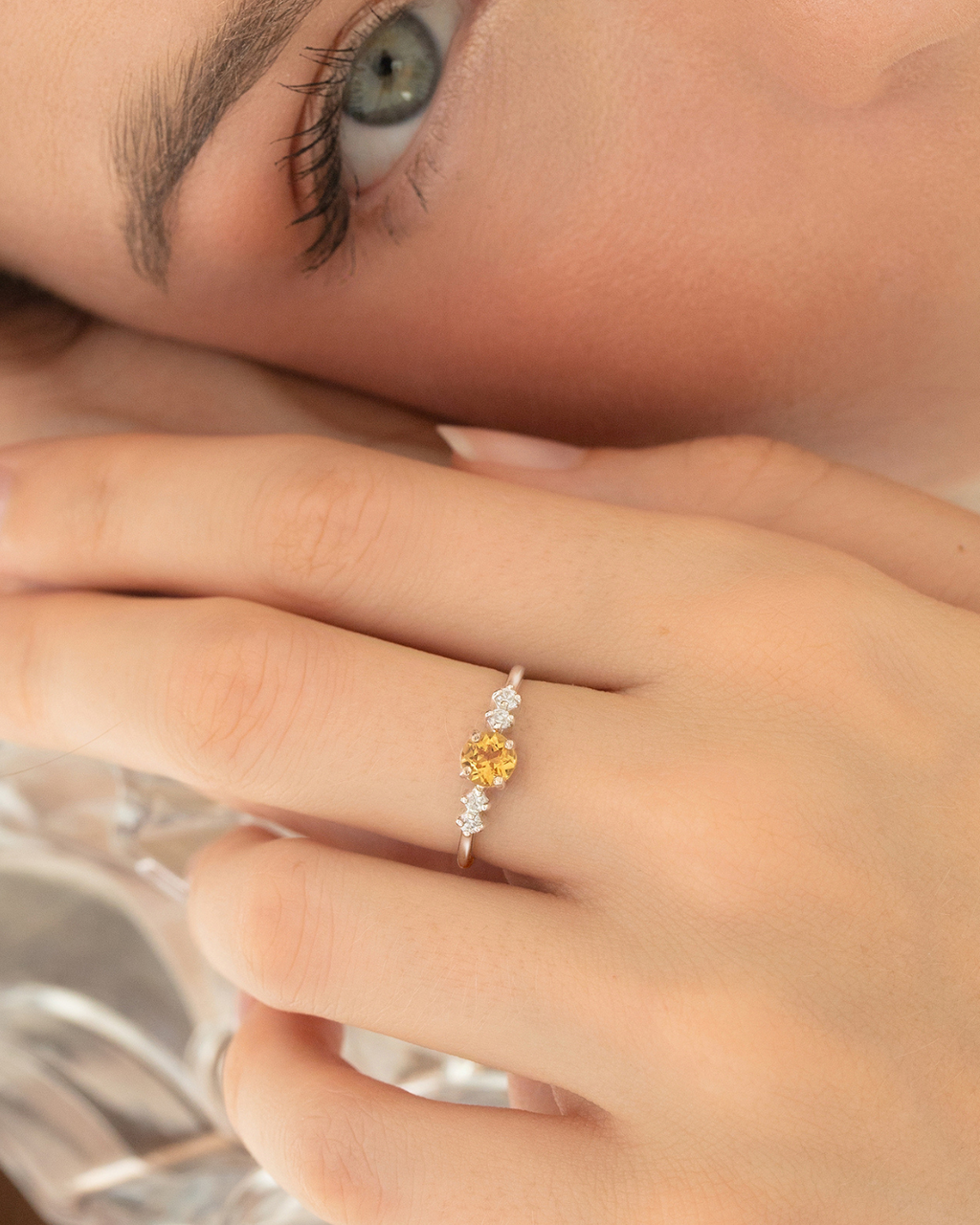 Citrine Everyday Jewellery Gift Set in Sterling Silver