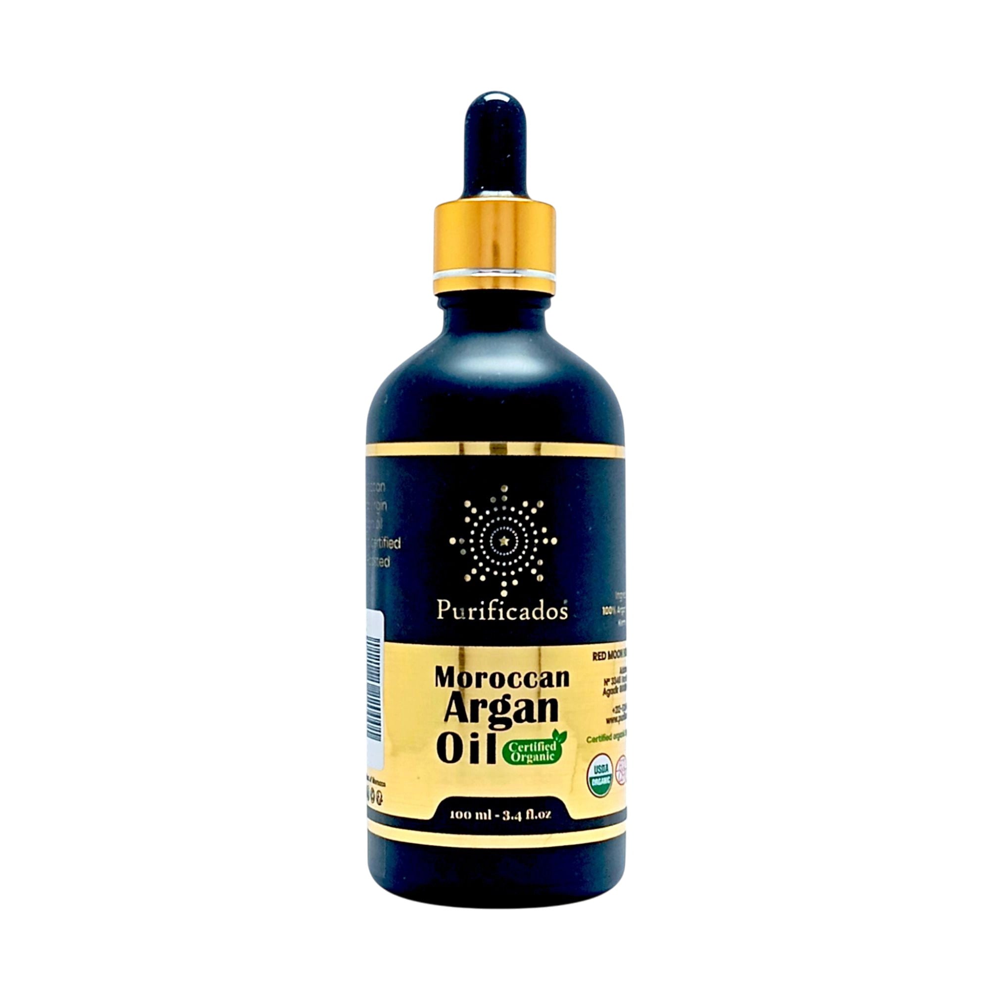 Purificados Moroccan Argan Oil 100ml (Organic & Pure)