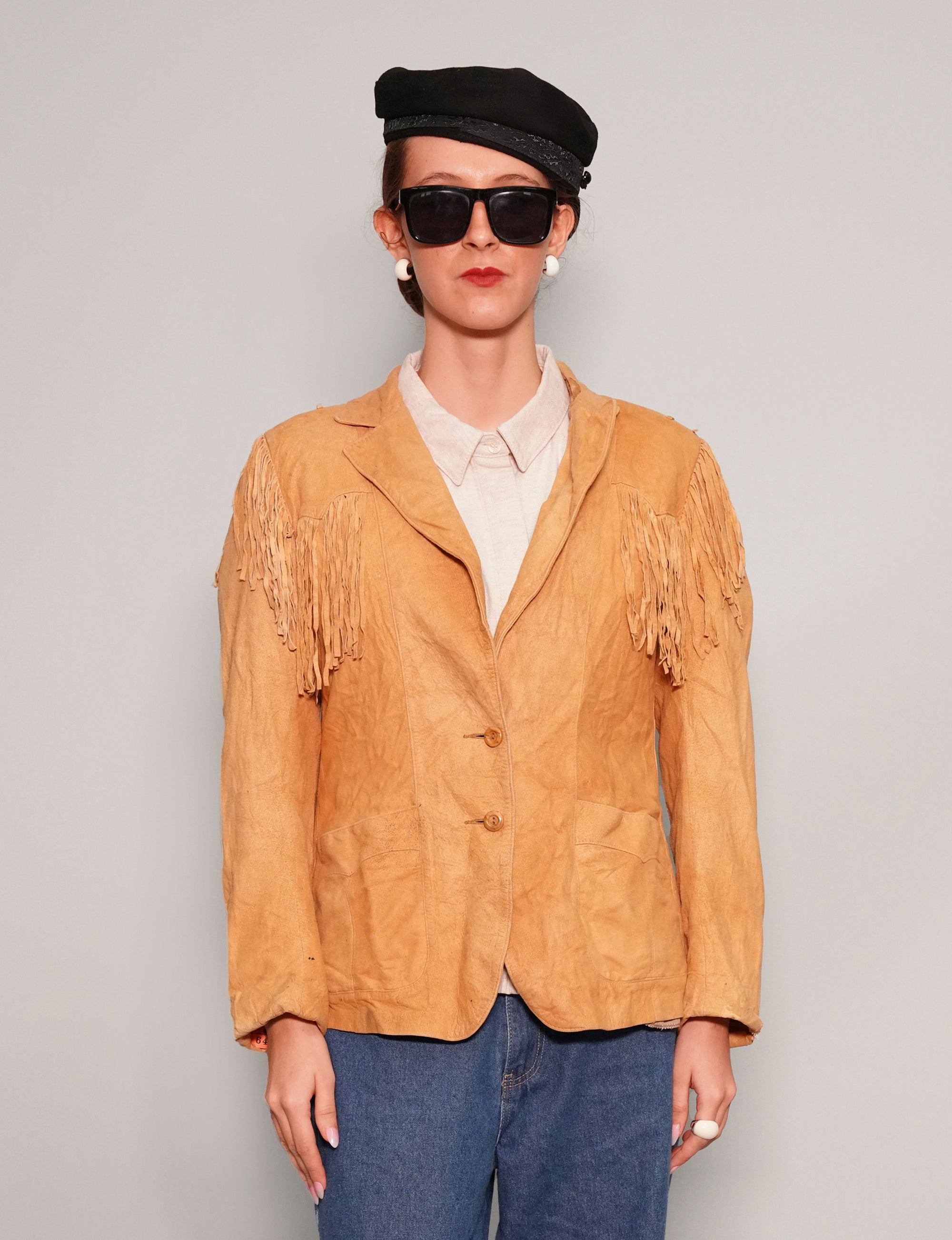 Light Yellow Cowgirl Jacket