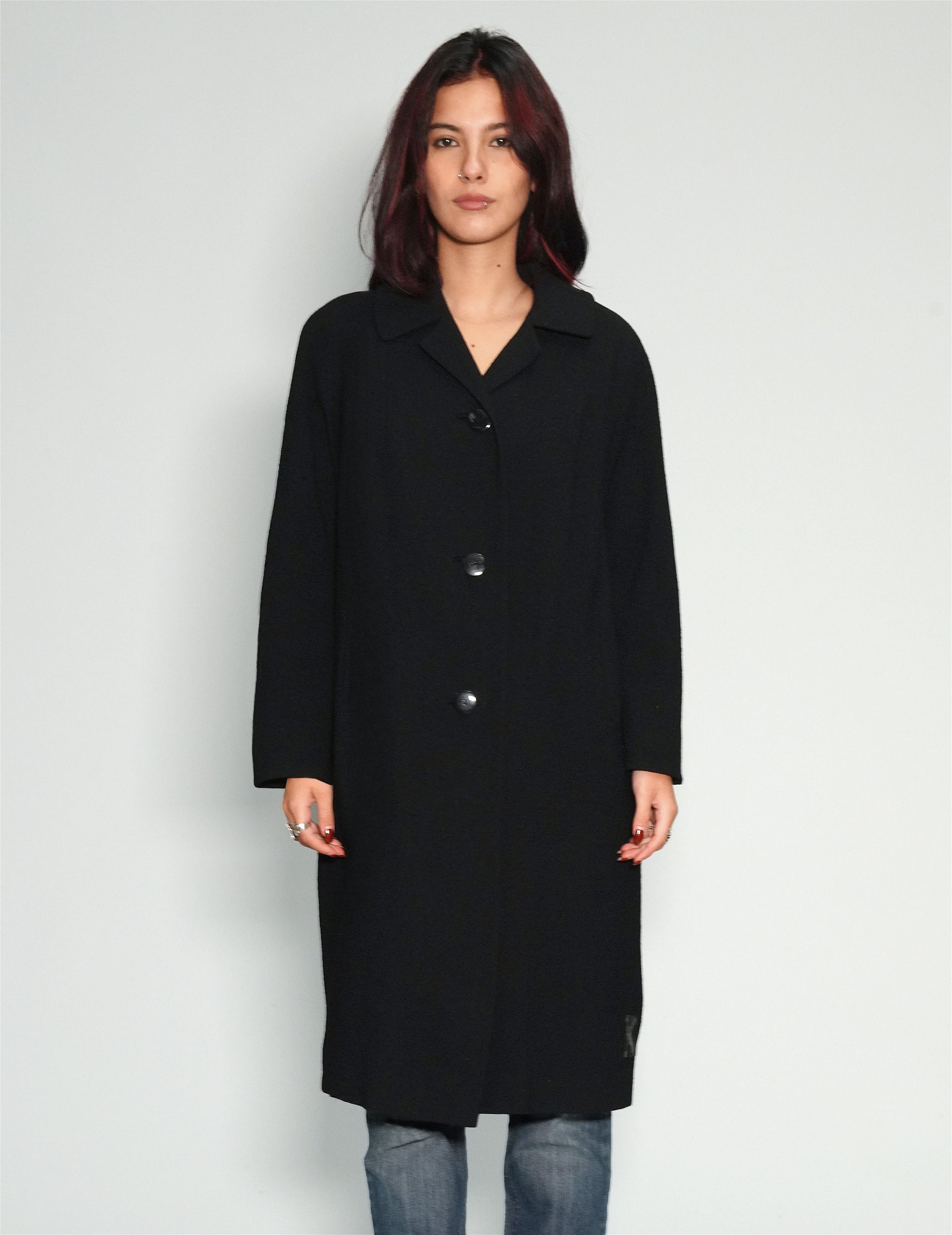 Party Back Coat - Gold Sequin - Black