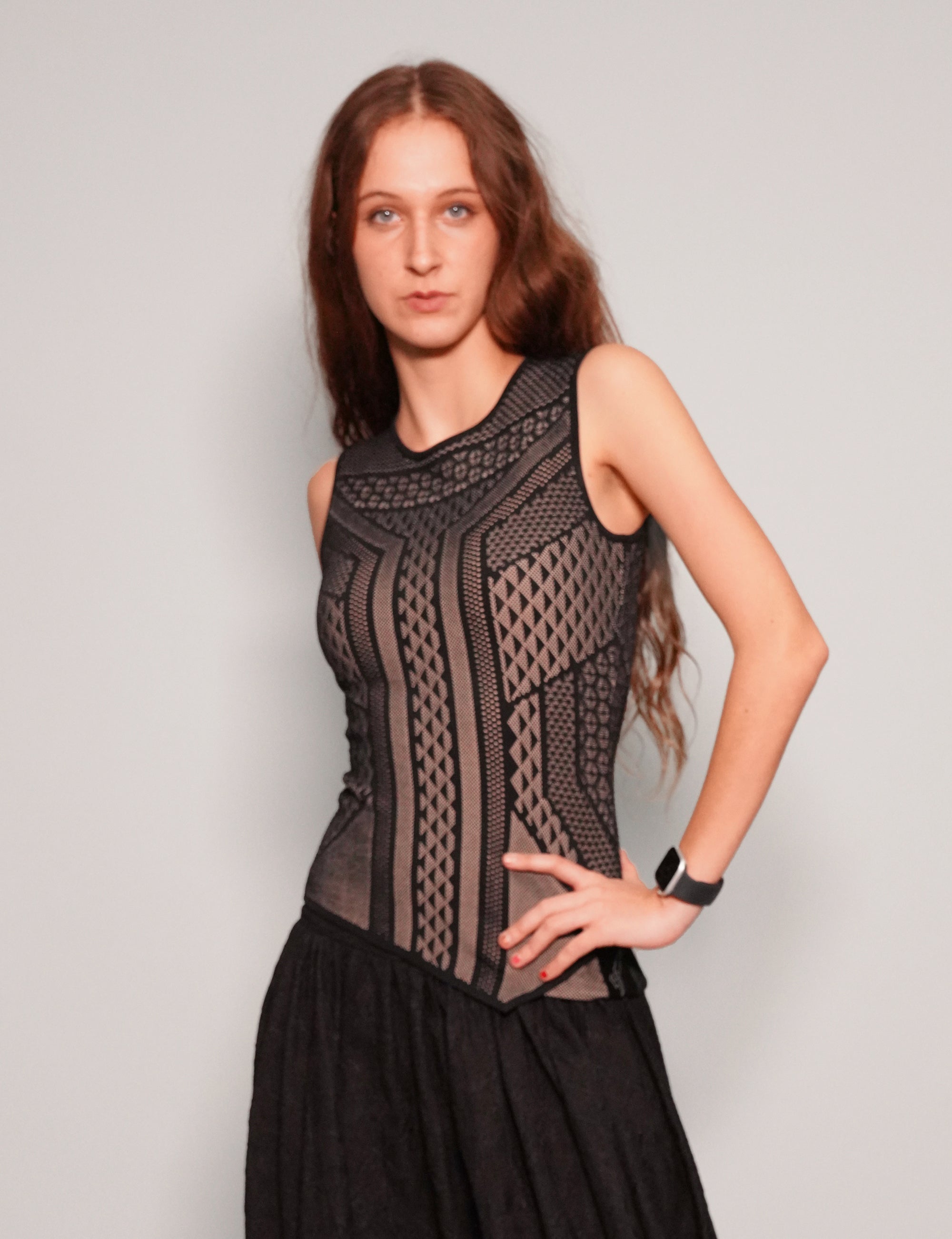 Vintage Two-Tone Vest