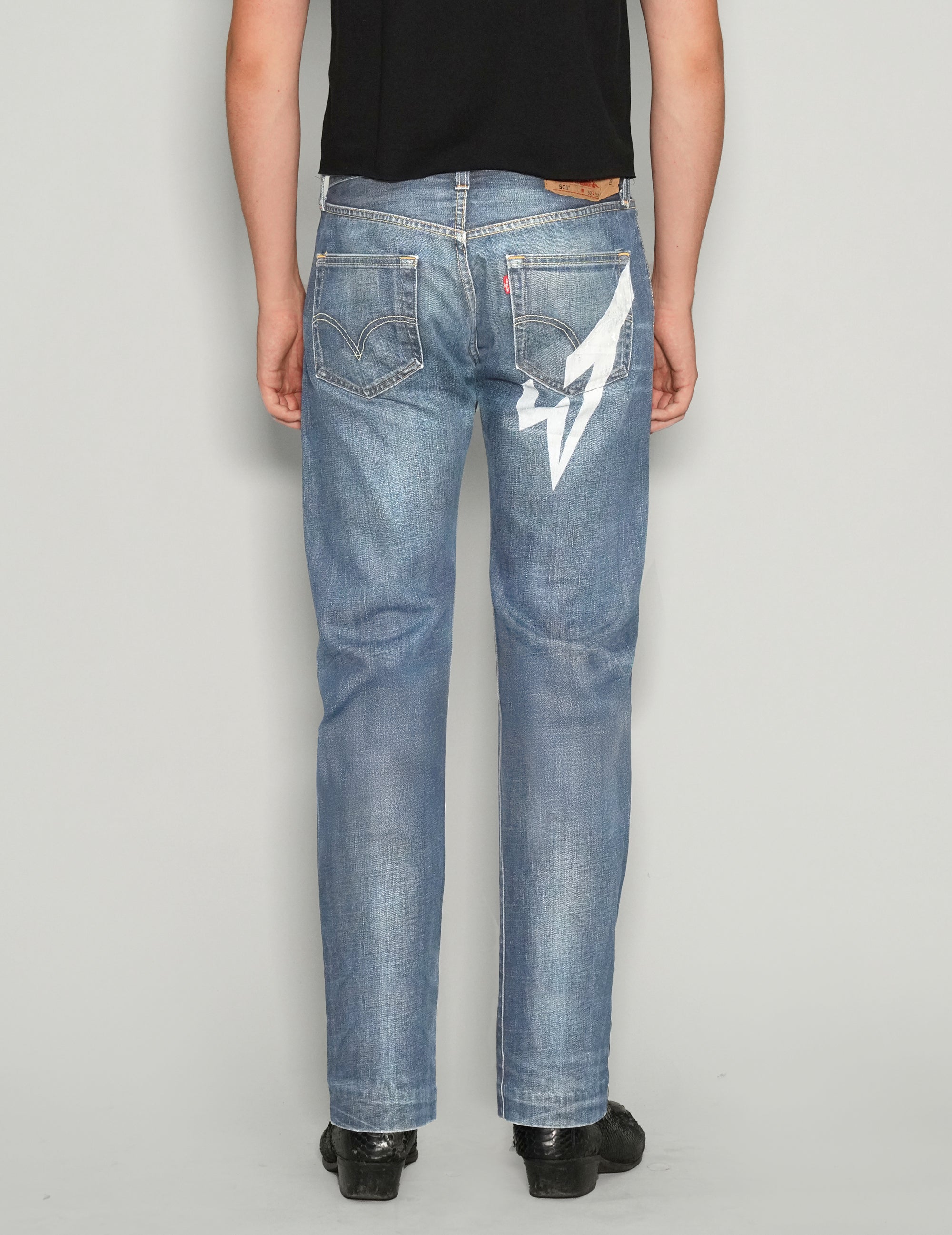 'Saint' Jeans in Light Blue