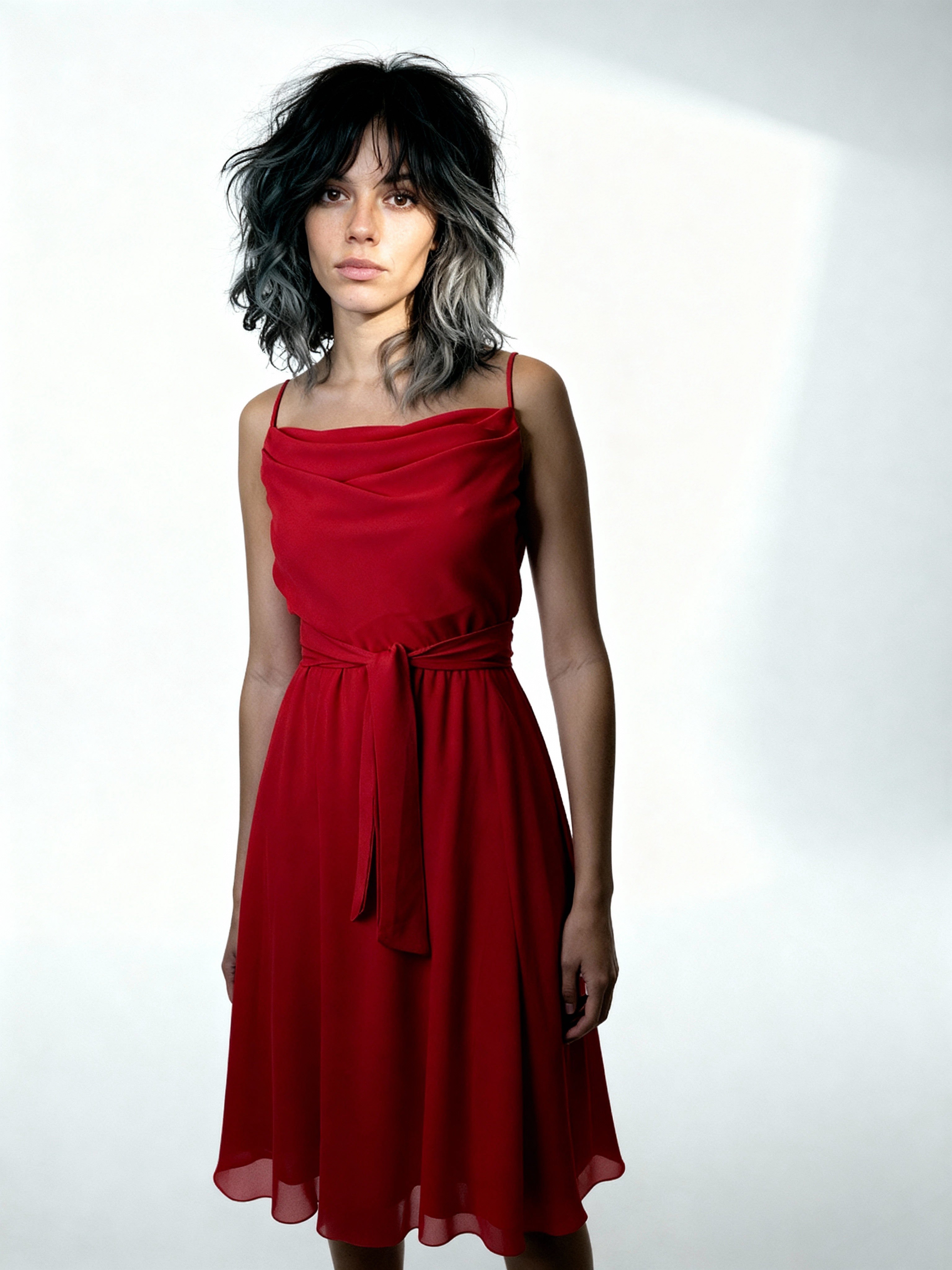 Gorgeous Bright Red Saks Fifth Avenue - Ferrali Preloved Dress UK 10 - 12