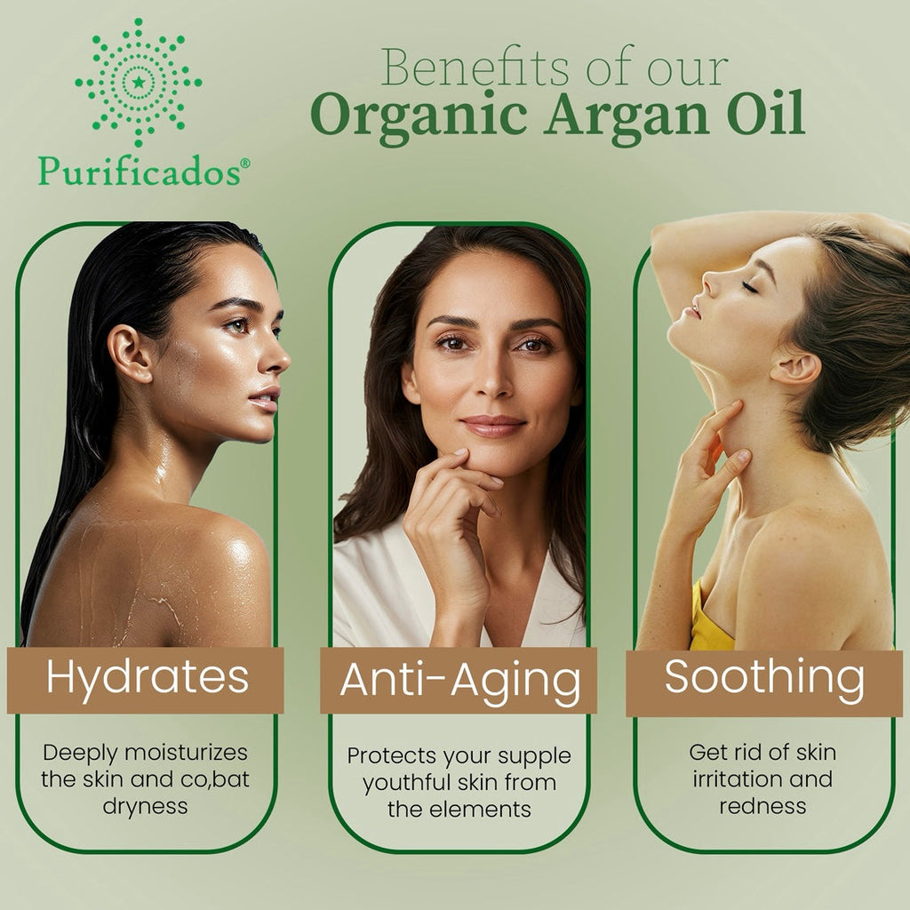 Purificados Moroccan Argan Oil 100ml (Organic & Pure)