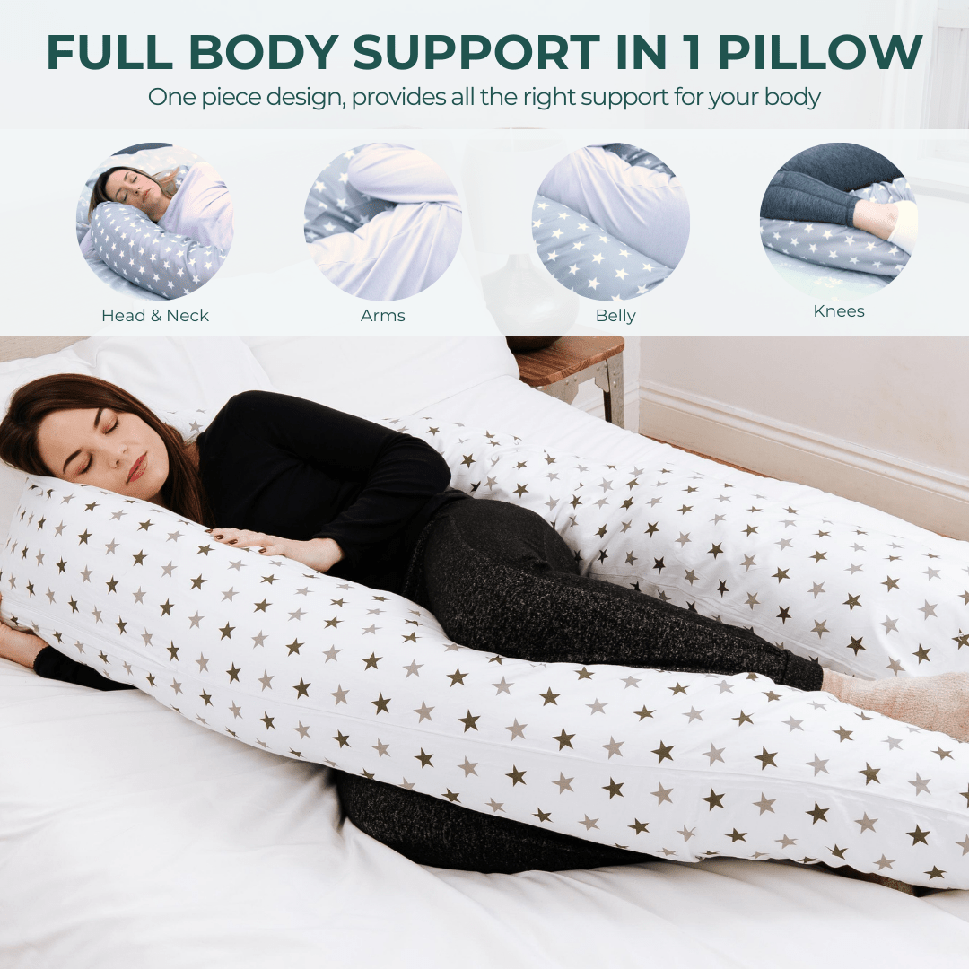 9ft Maternity Pregnancy Support Pillow - No Case