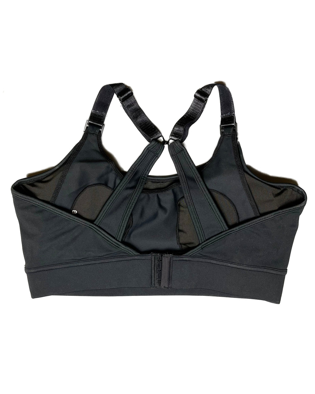 Maternity & Nursing Sports Bra | B–G Cup | Black