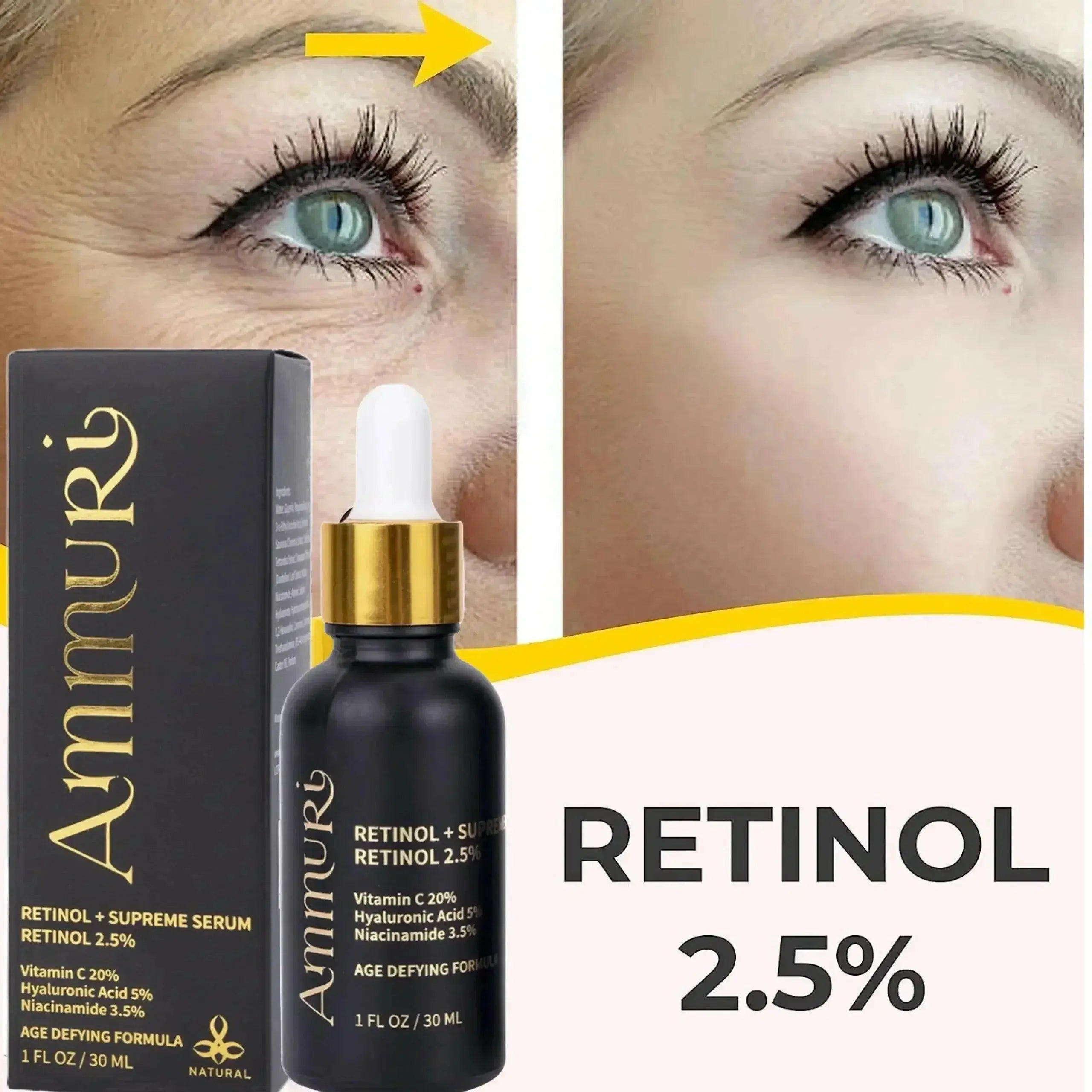 Ammuri Advanced Supreme Retinol Anti-Wrinkle Treatment Serum