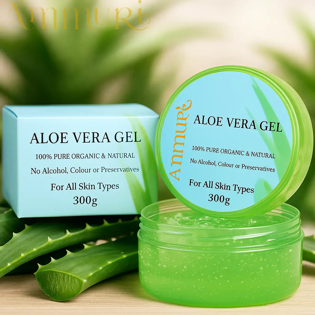 Ammuri Organic Aloe Vera Gel for Psoriasis - 300g