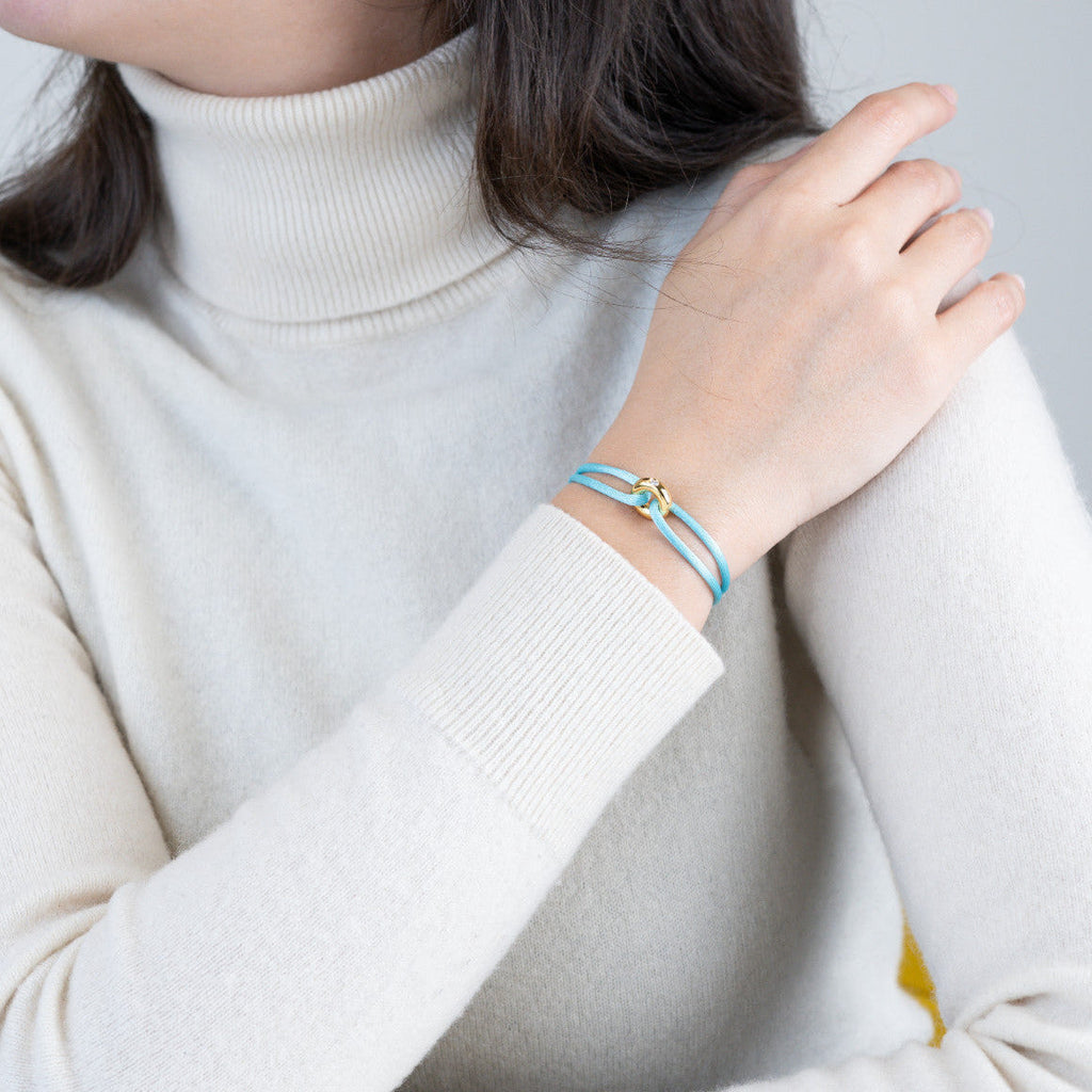 Golden Soho Diamond Cord Bracelet