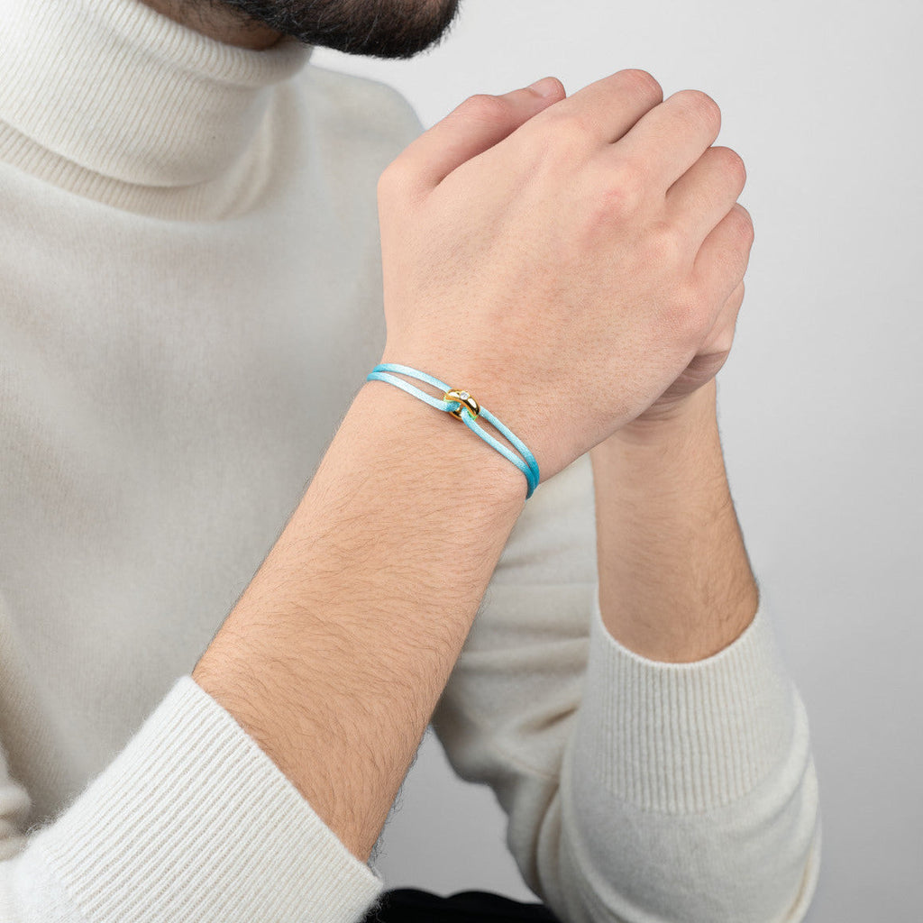 Golden Soho Diamond Cord Bracelet