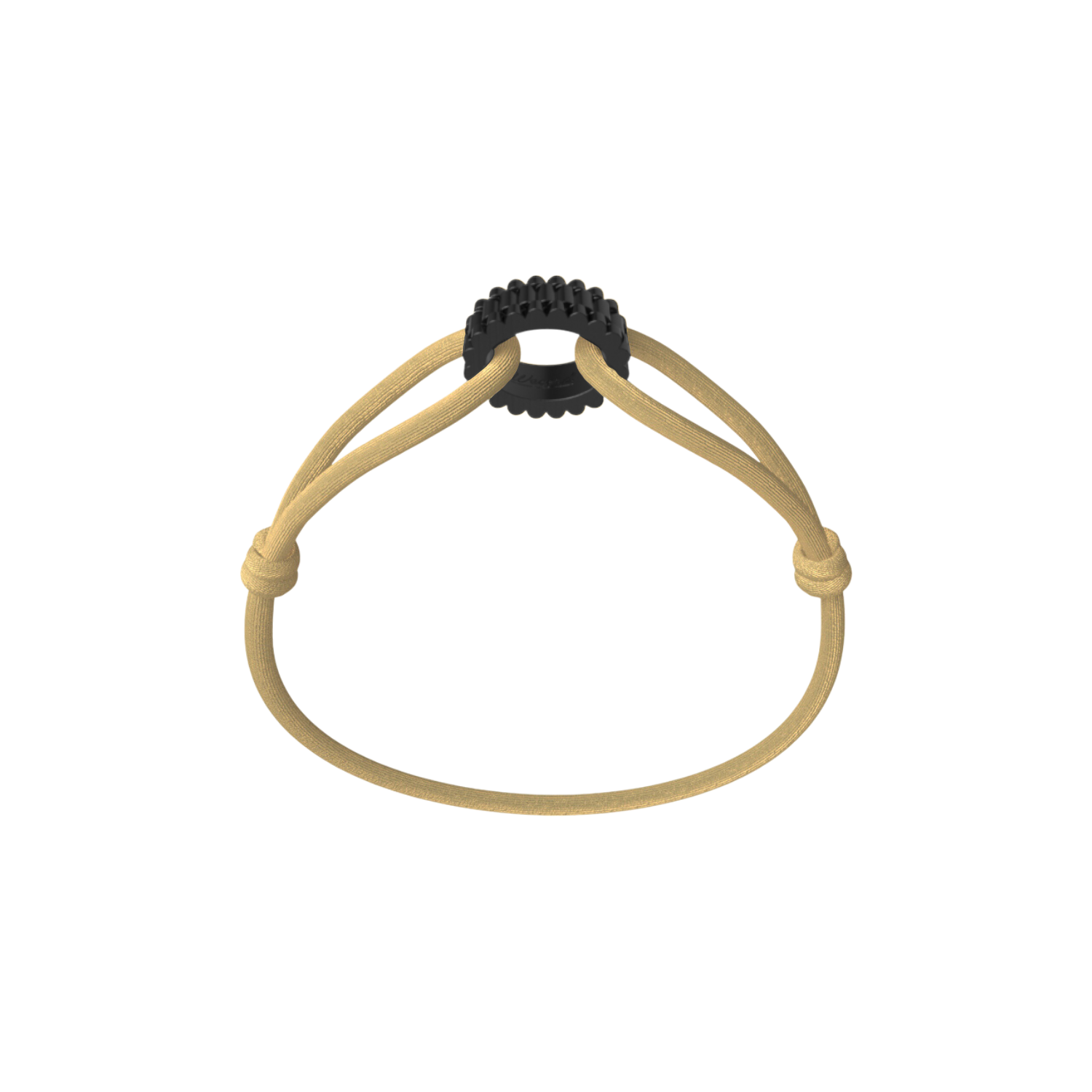 Carbon Regent Cord Bracelet