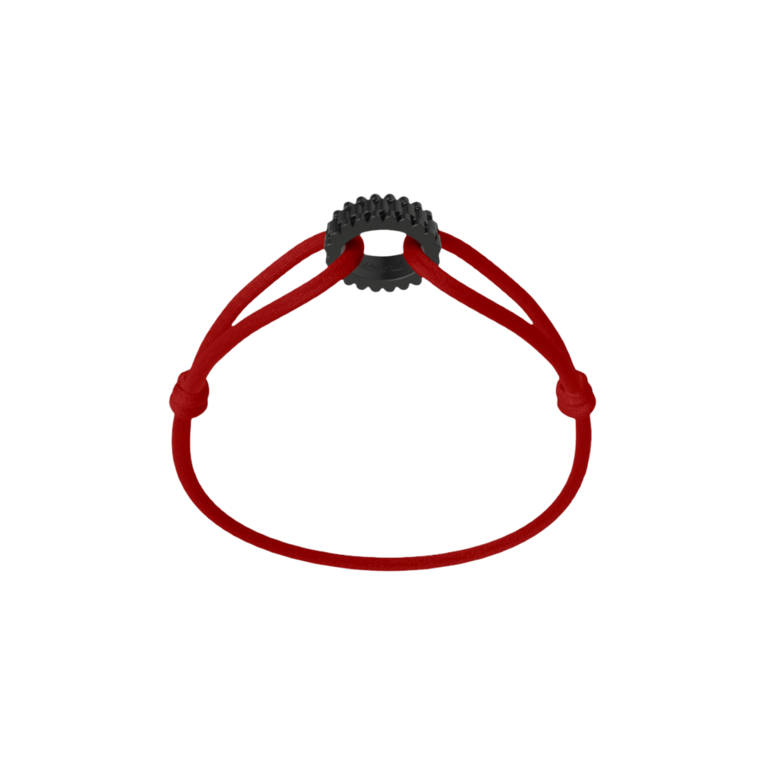 Carbon Regent Cord Bracelet