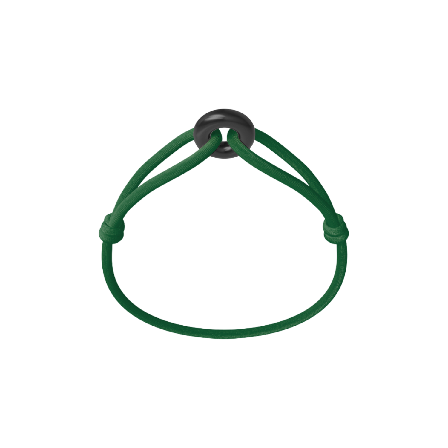 Black Soho Cord Bracelet