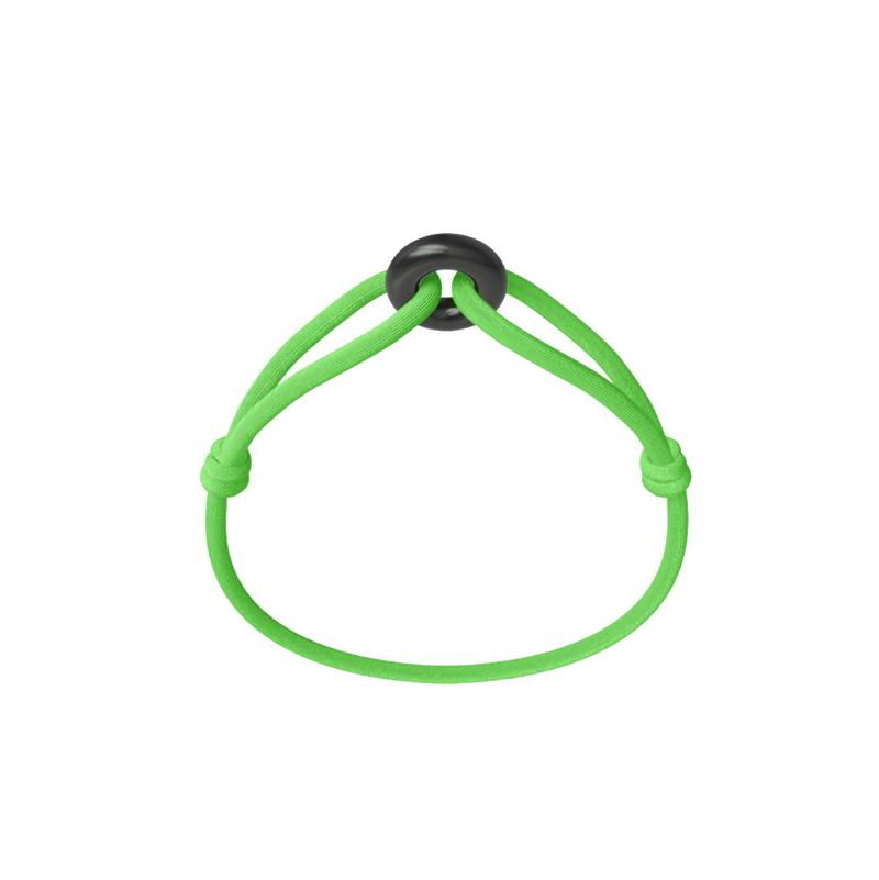 Black Soho Cord Bracelet