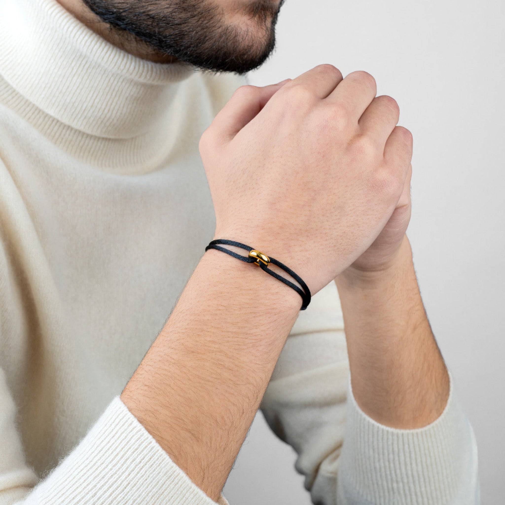 Golden Soho Cord Bracelet