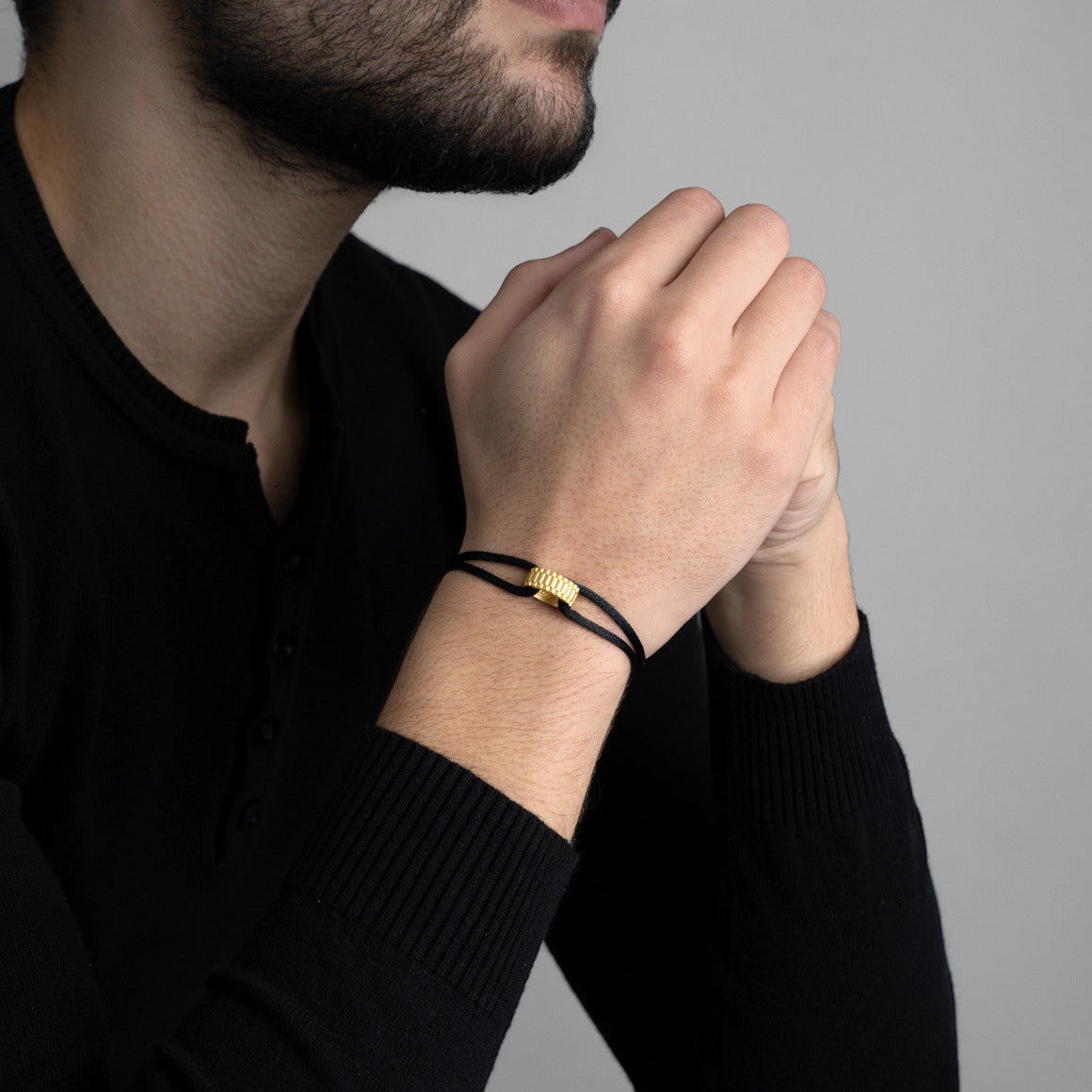 Golden Regent Cord Bracelet