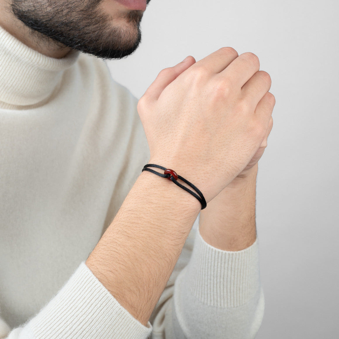 Red Soho Cord Bracelet