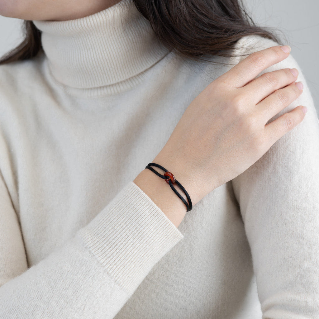 Red Soho Cord Bracelet