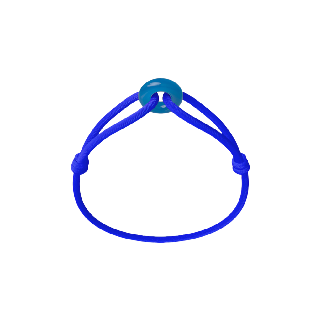 Blue Soho Cord Bracelet
