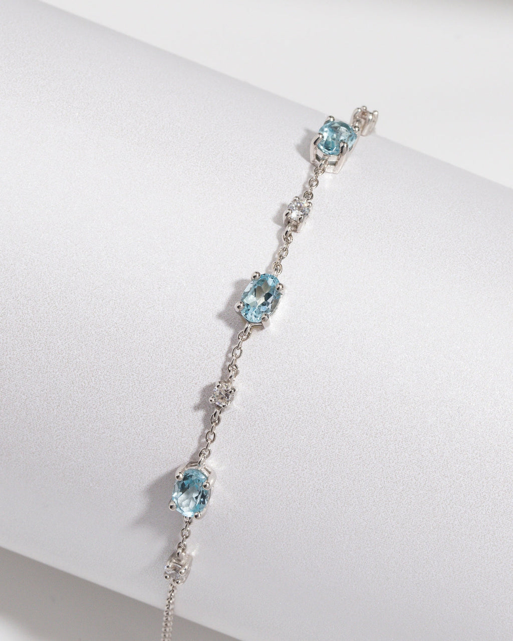 Mini Set 2 - Blue Topaz Jewellery Set in Sterling Silver