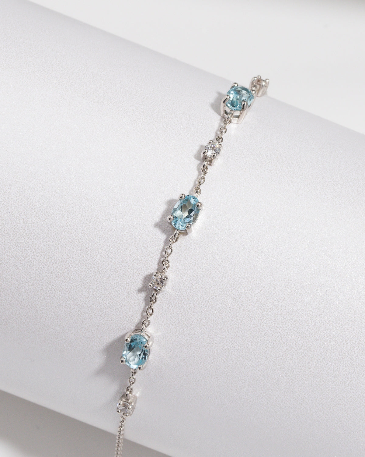 Mini Set 2 - Blue Topaz Jewellery Set in Sterling Silver