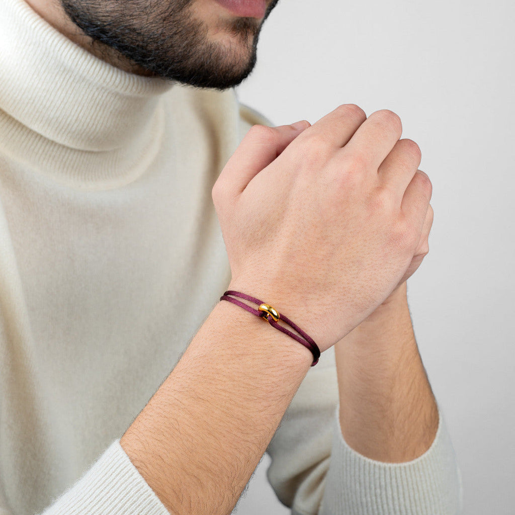 Golden Soho Cord Bracelet