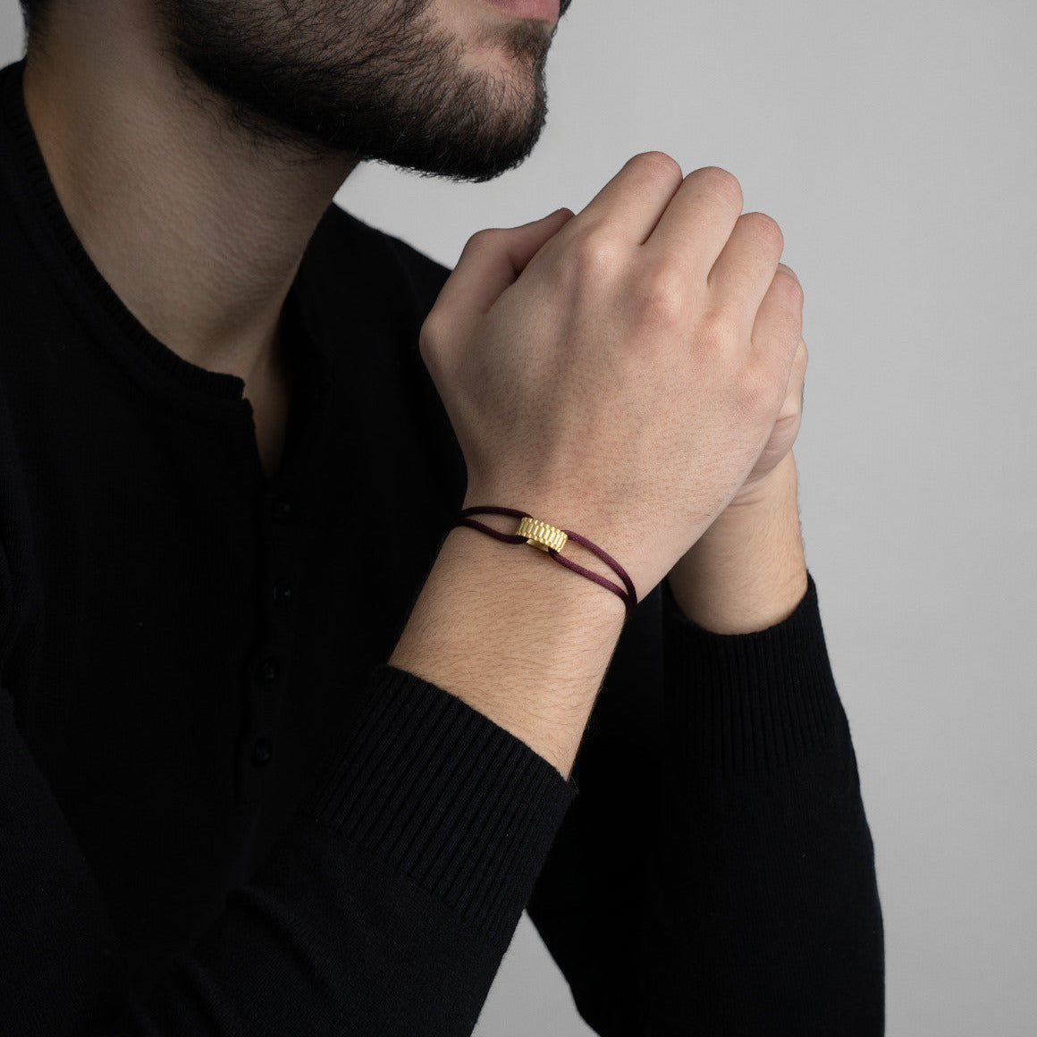 Golden Regent Cord Bracelet